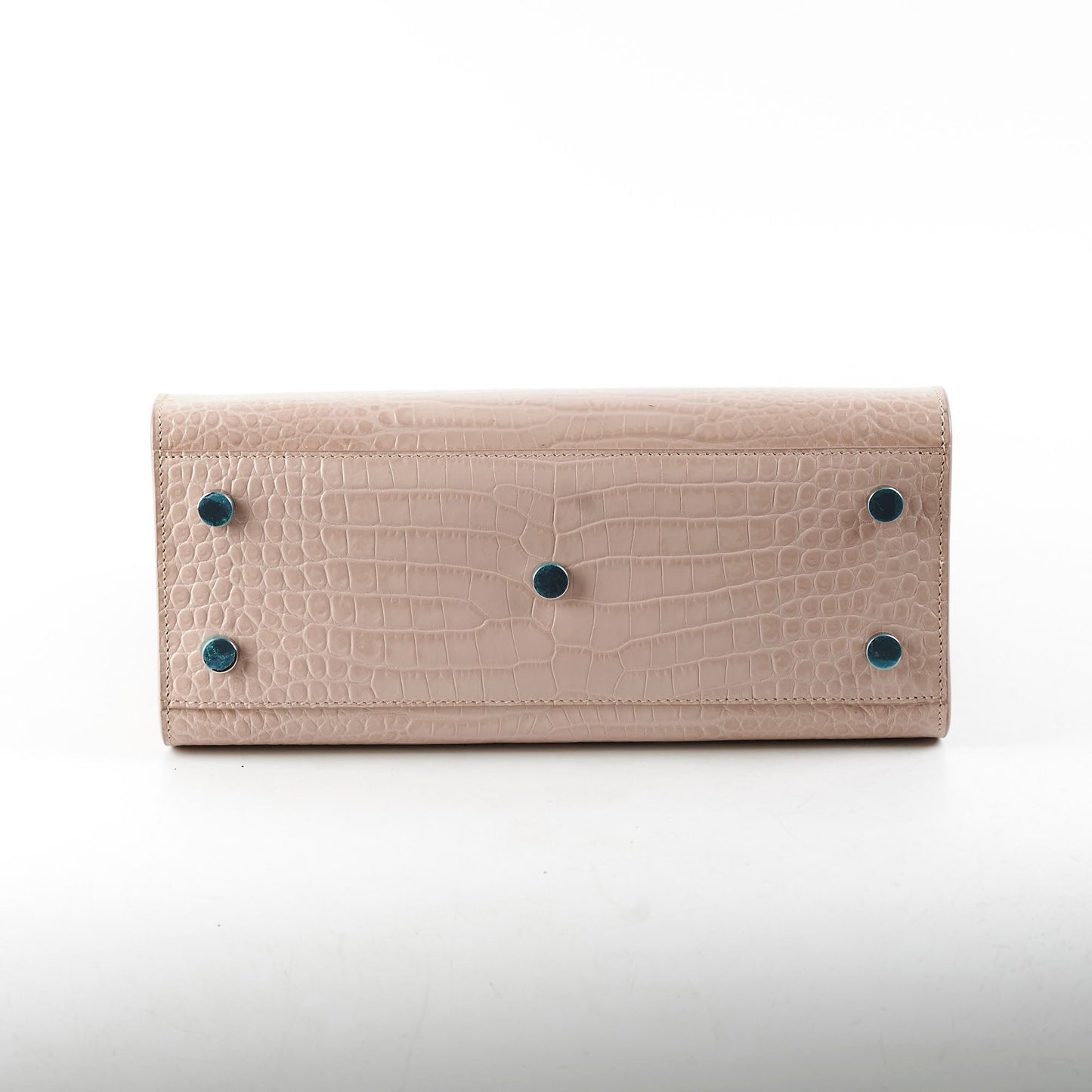 Saint Laurent Sac De Jour Baby Pink Croc
