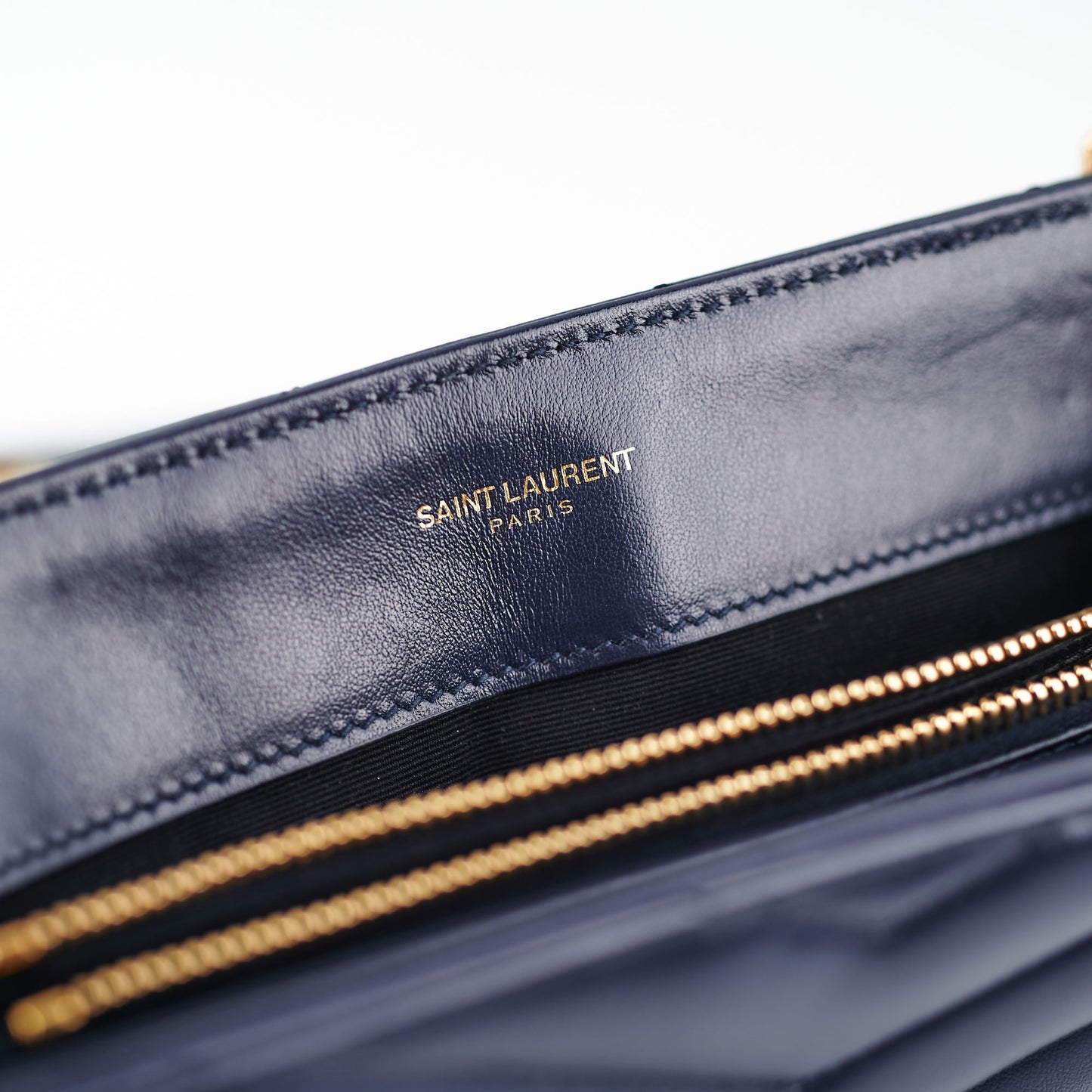 Saint Laurent Medium LouLou Bag Navy