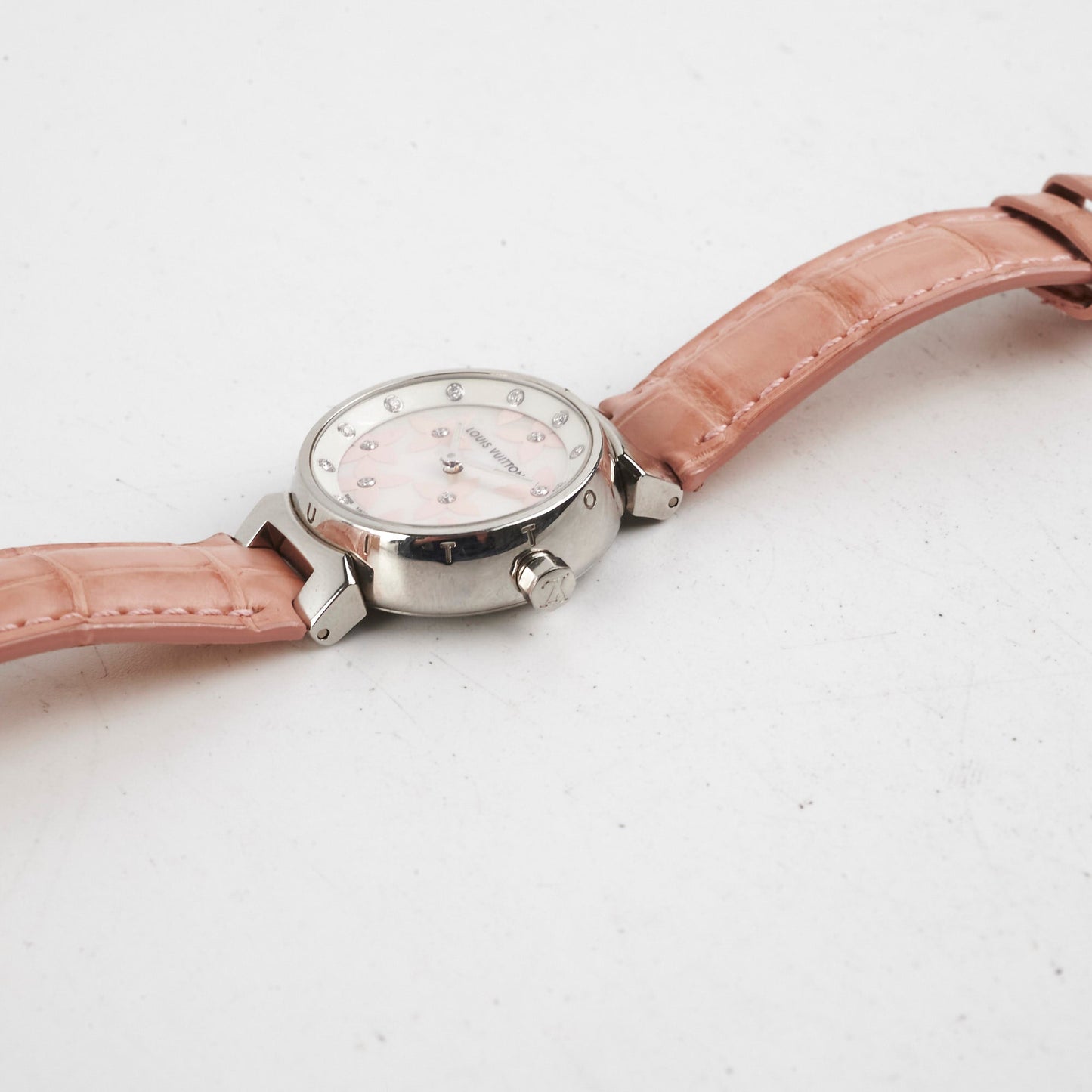 Louis Vuitton Tambour Pink Watch