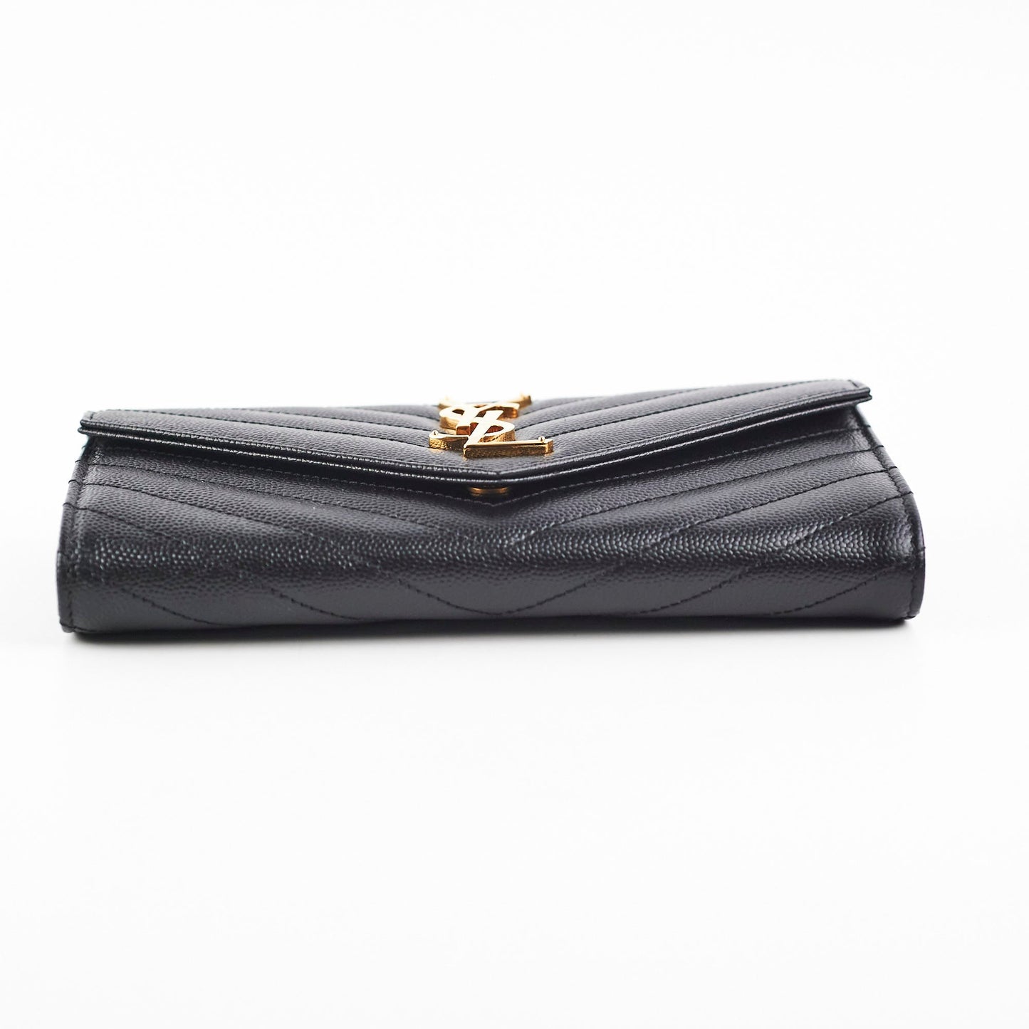 Saint Laurent Envelope Wallet Black