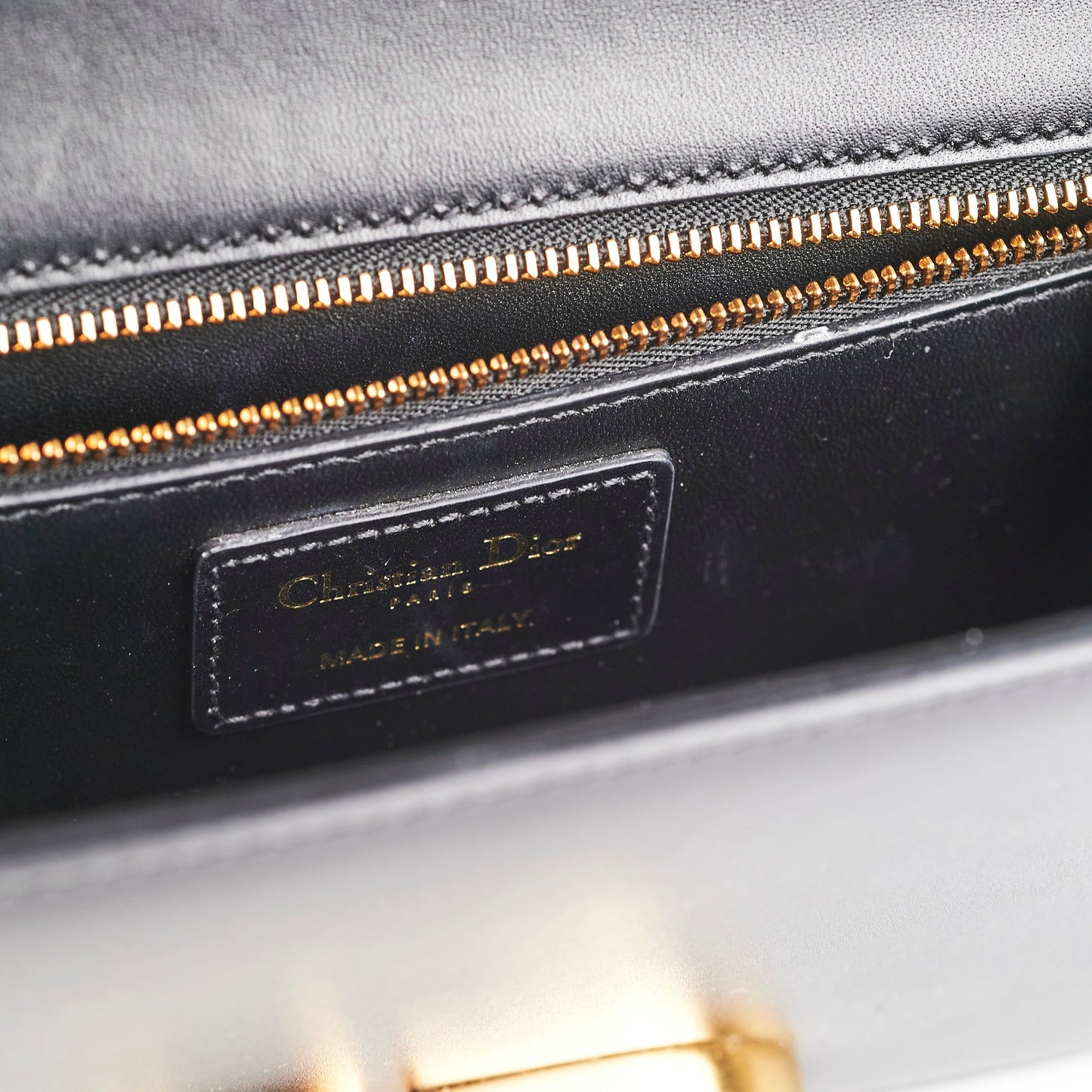 Dior Montainge Calfskin Crossbody Bag Black