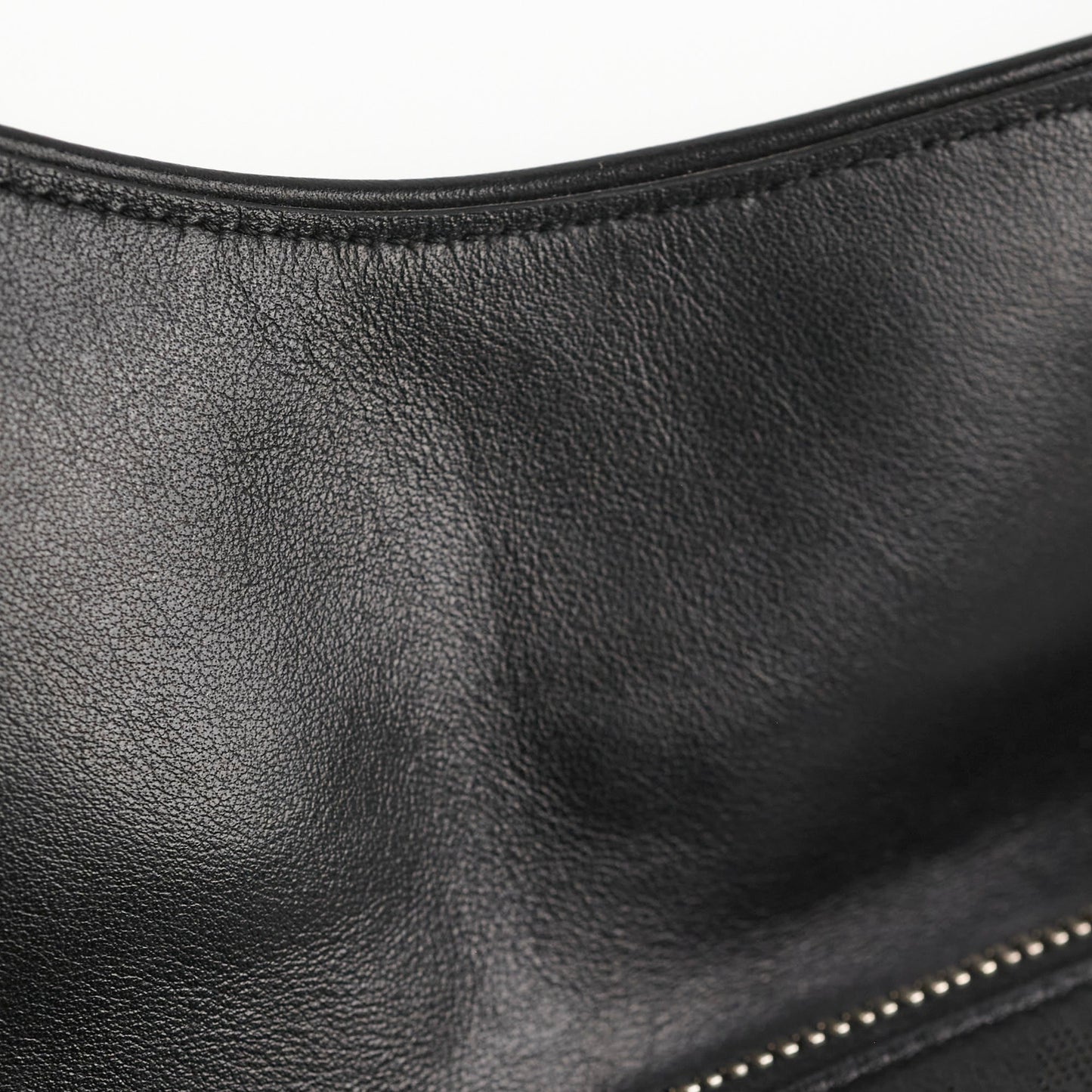 Christian Dior Mens Oblique Leather Saddle Bag
