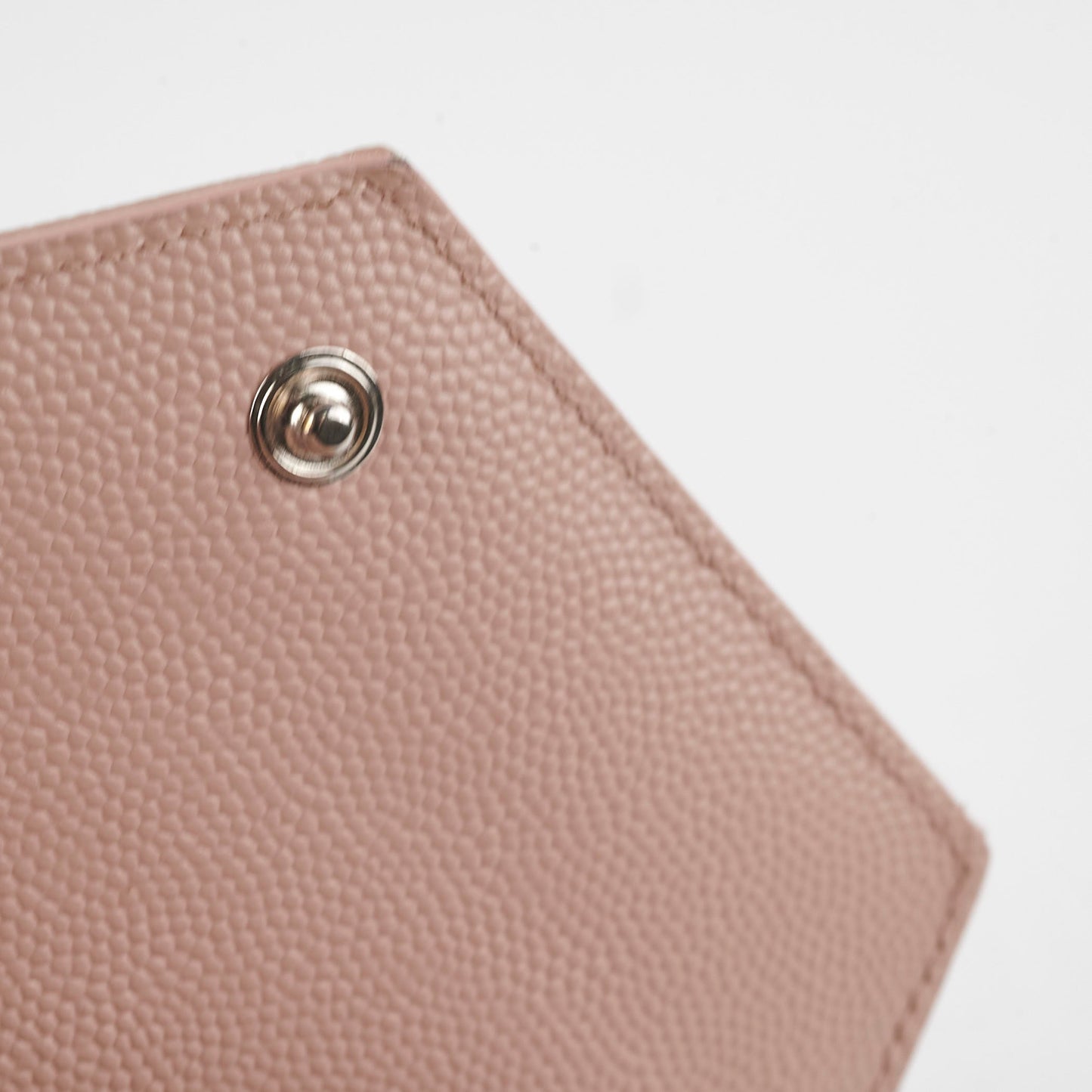 Saint Laurent Matelesse Bi-Fold Wallet Light Pink