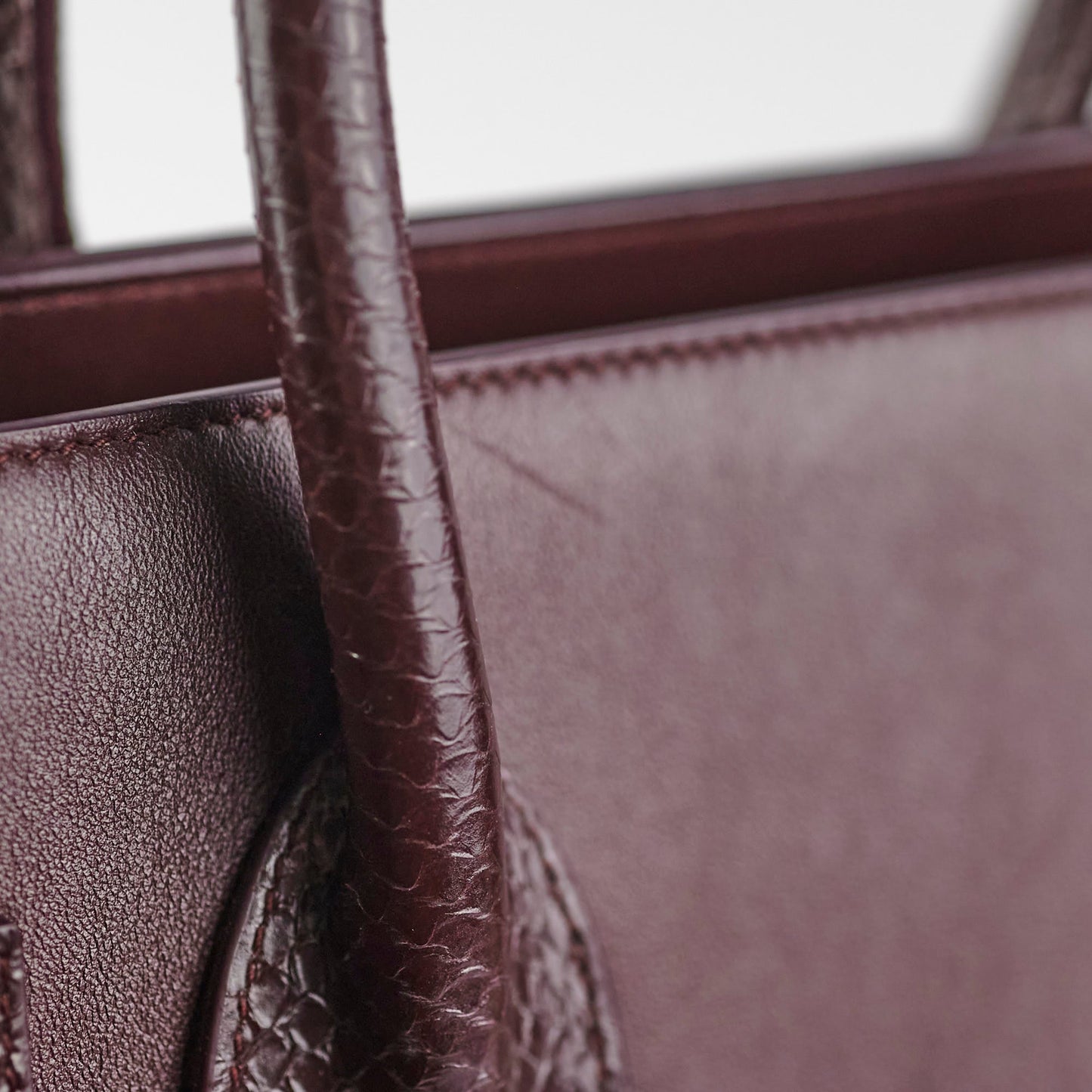 Saint Laurent Sac De Jour Burgundy Small