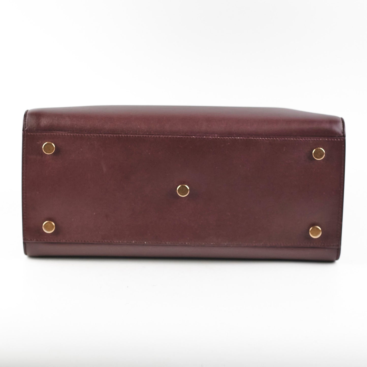 Saint Laurent Sac De Jour Burgundy Small