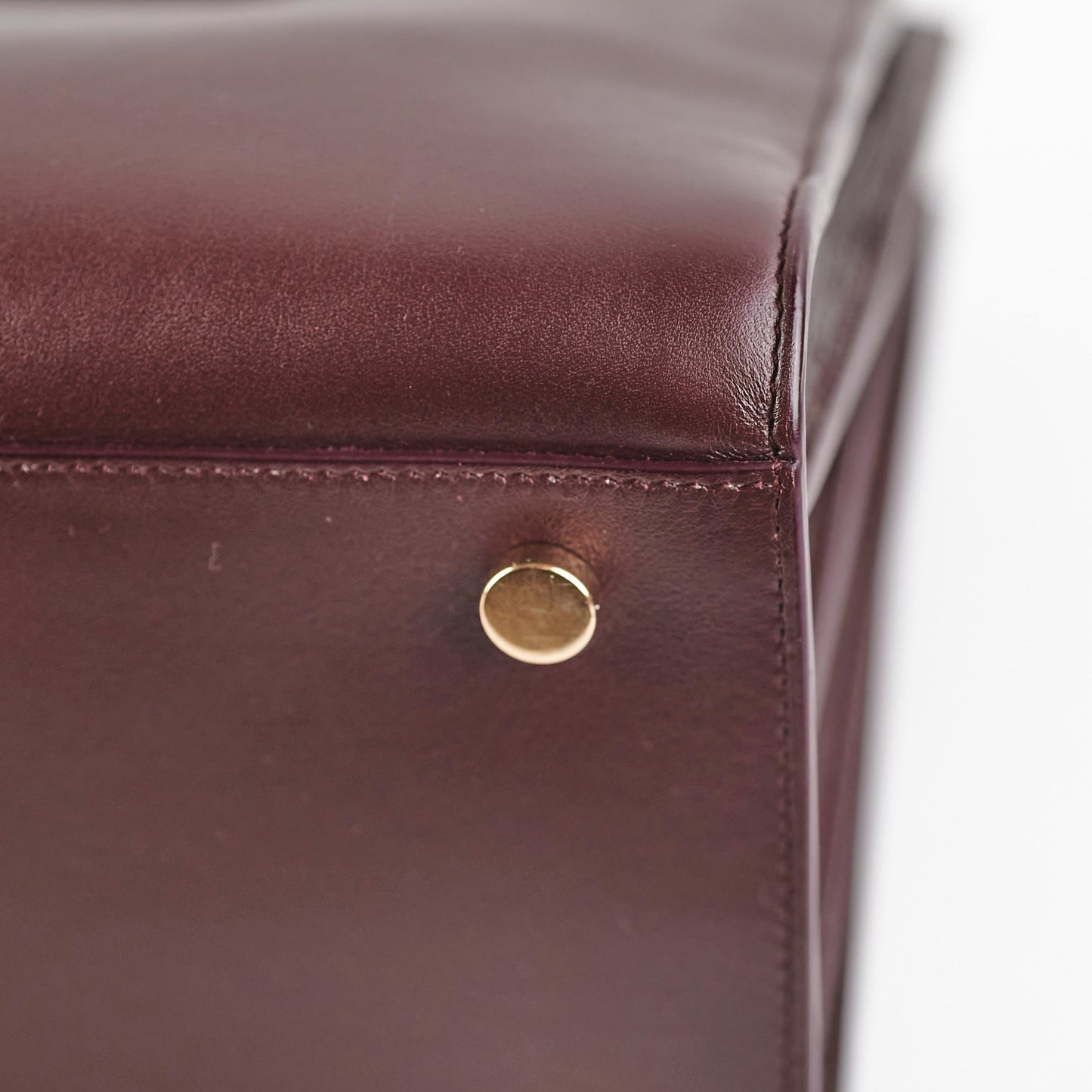Saint Laurent Sac De Jour Burgundy Small
