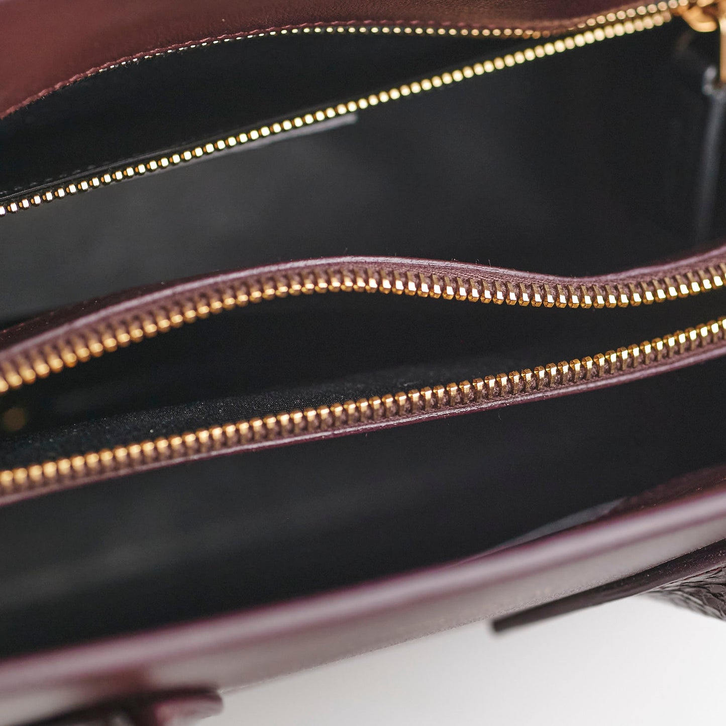 Saint Laurent Sac De Jour Burgundy Small