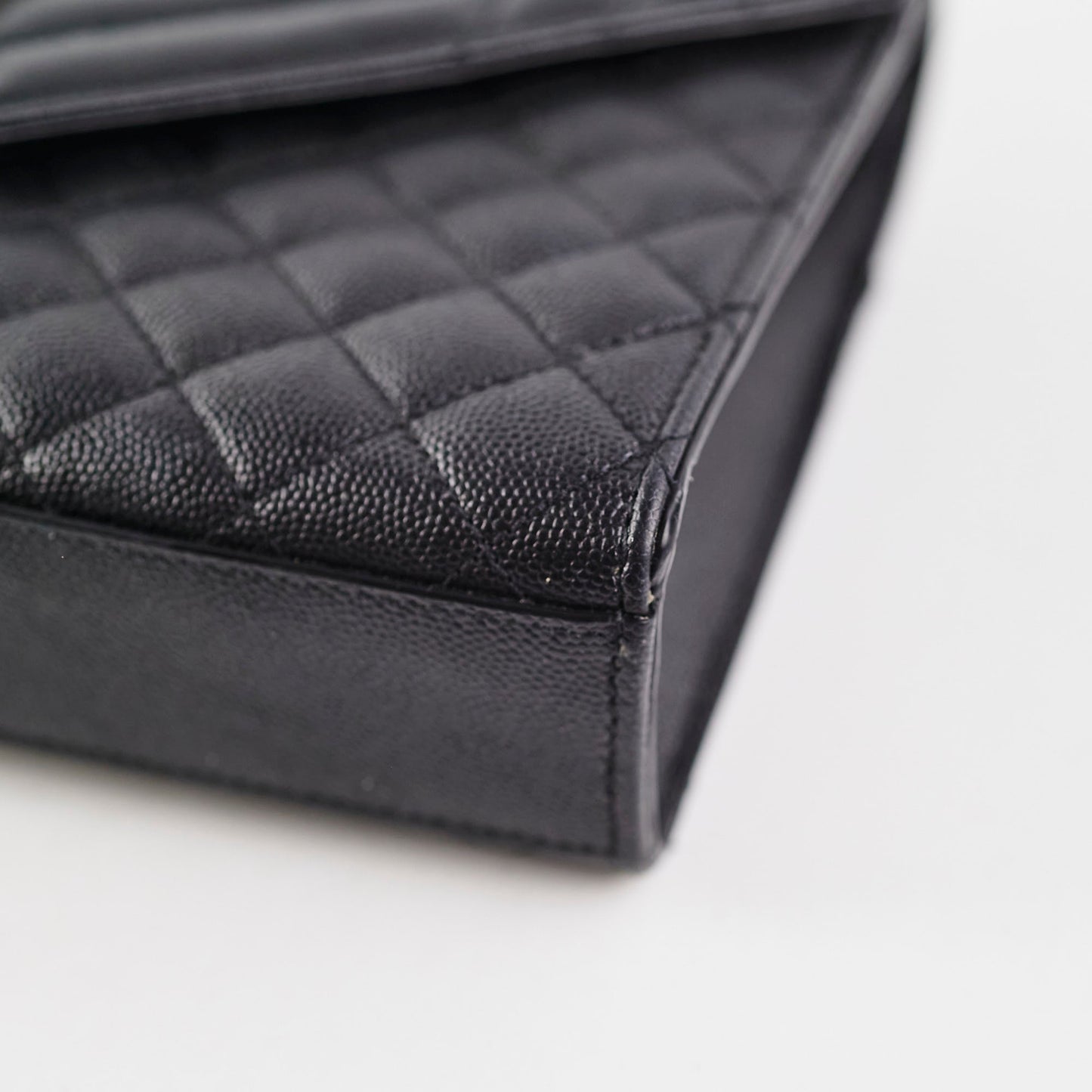 Saint Laurent College Medium Black
