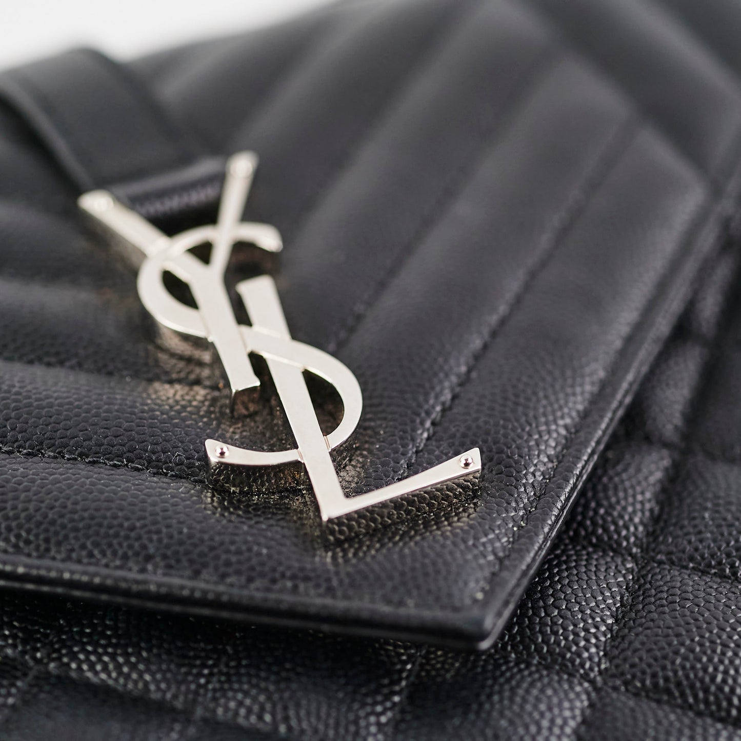 Saint Laurent College Medium Black