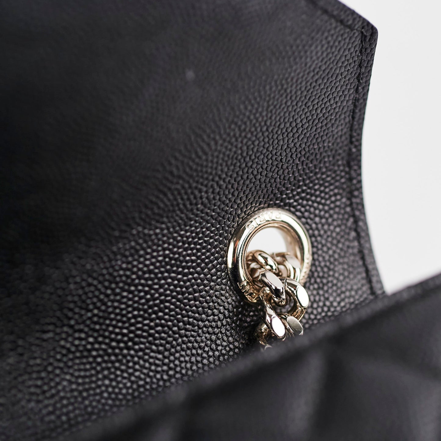 Saint Laurent College Medium Black