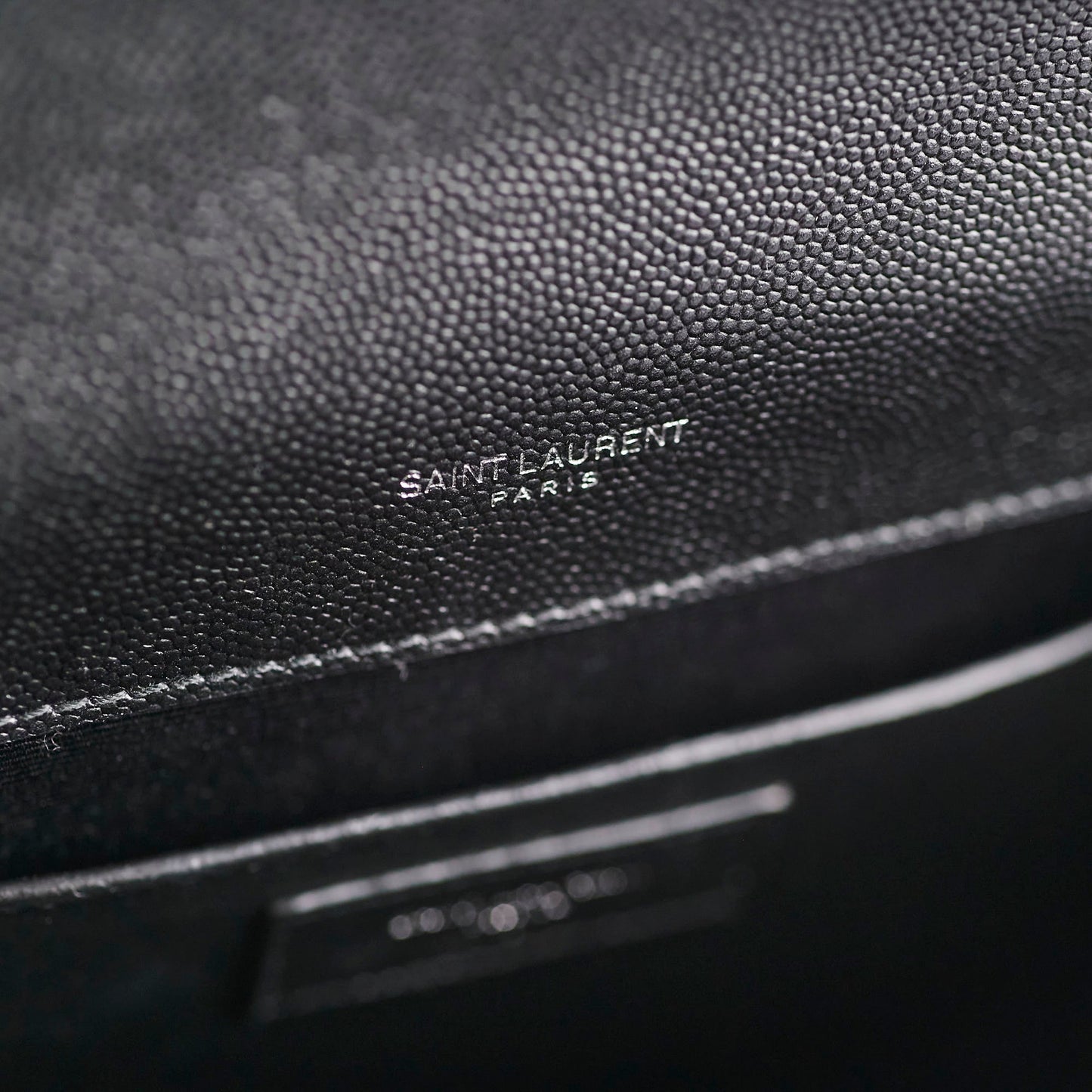 Saint Laurent College Medium Black