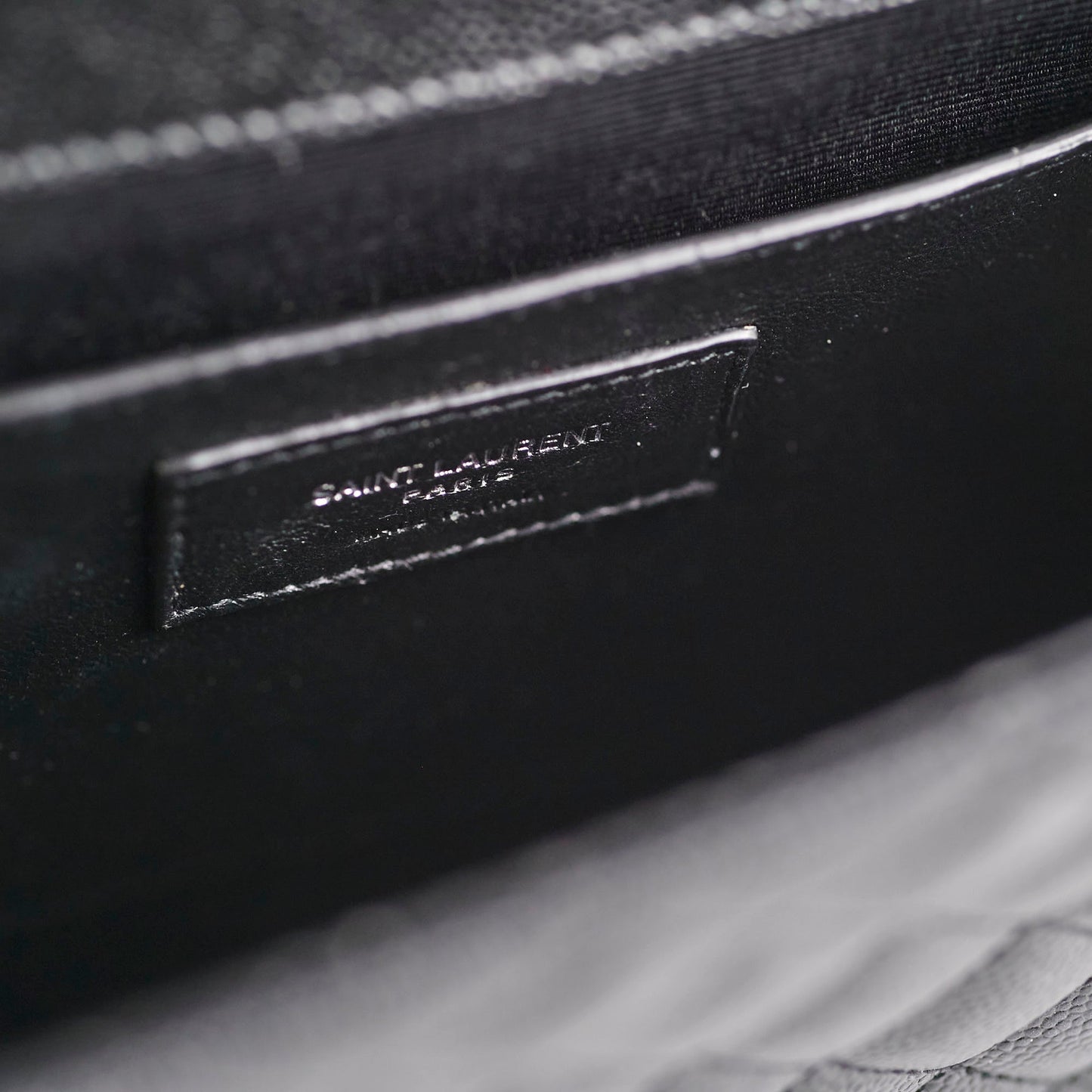 Saint Laurent College Medium Black