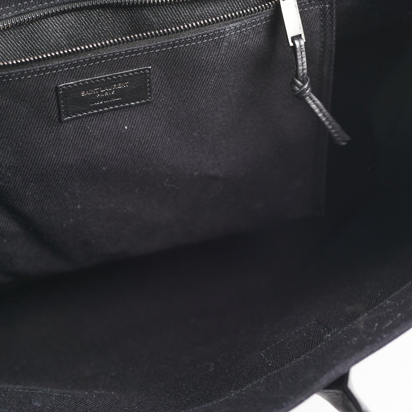 Saint Laurent Rive Gauche Tote Black