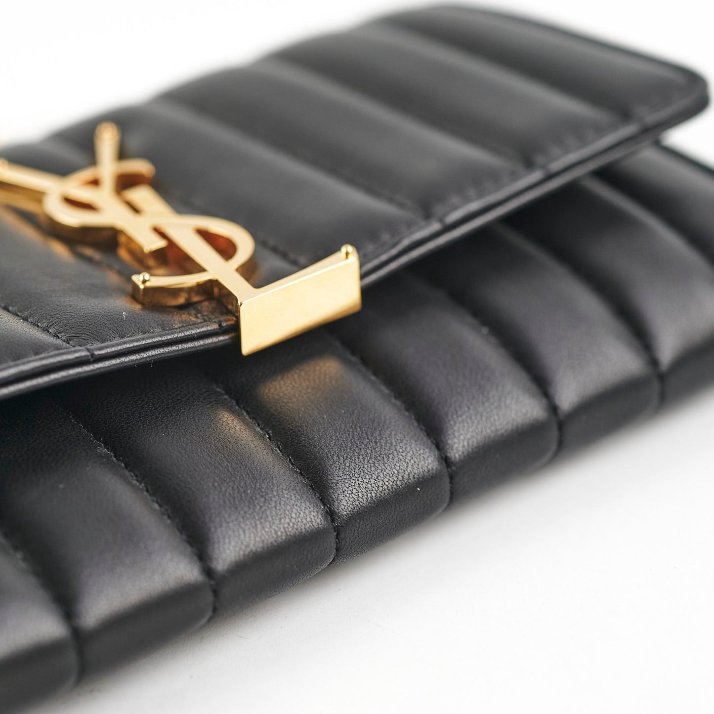 Saint Laurent Vicky Wallet Black