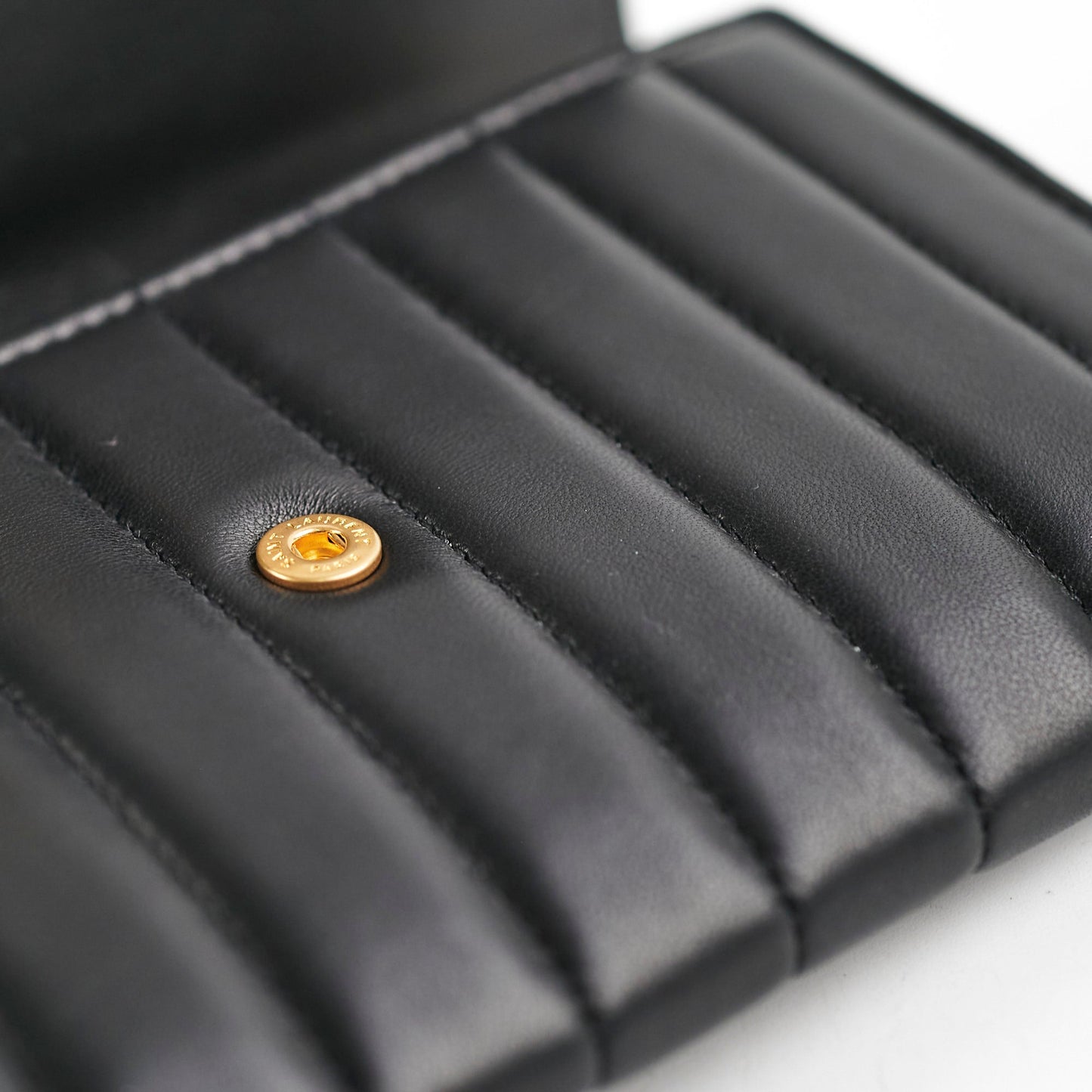 Saint Laurent Vicky Wallet Black