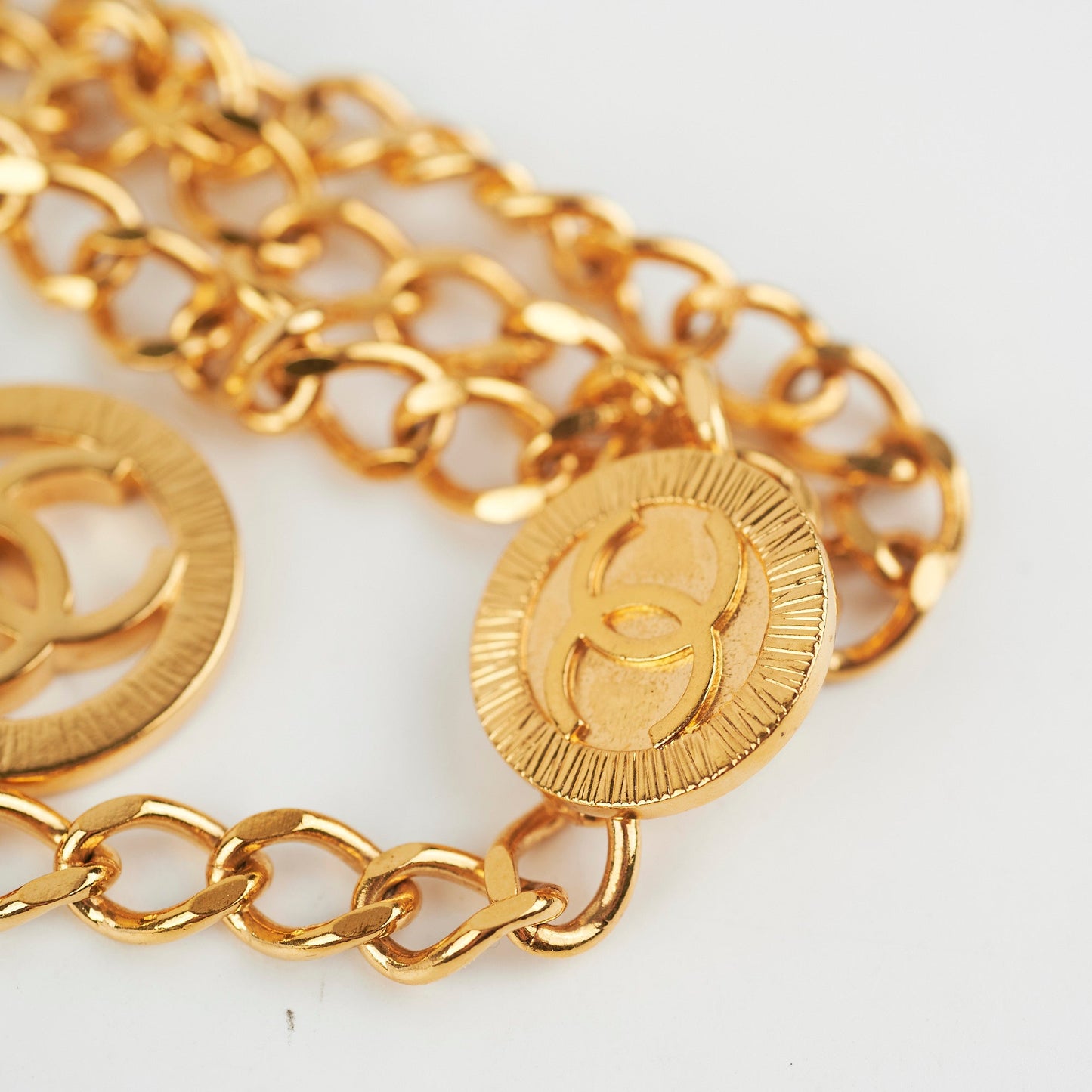 Chanel Vintage Gold Chain Belt