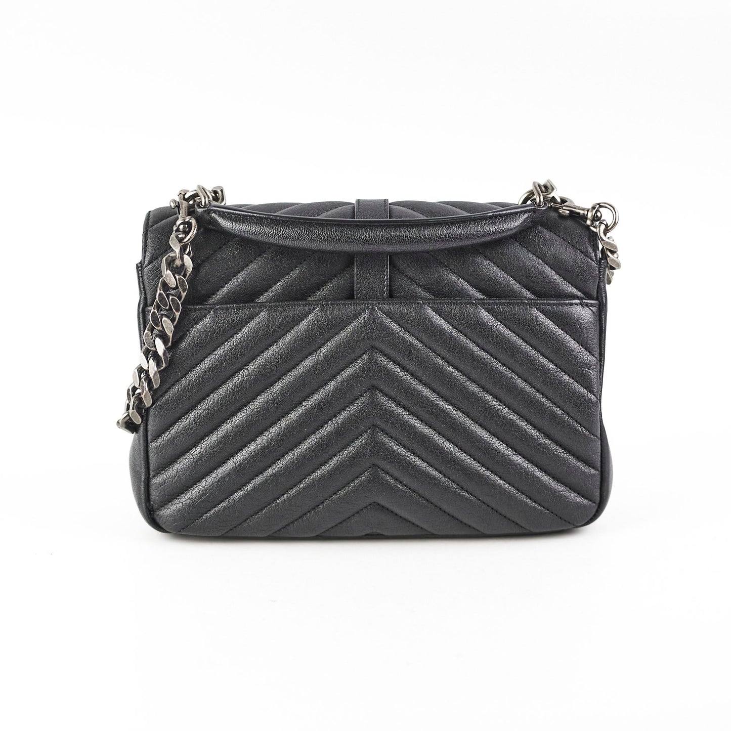 Saint Laurent Medium College Black Bag