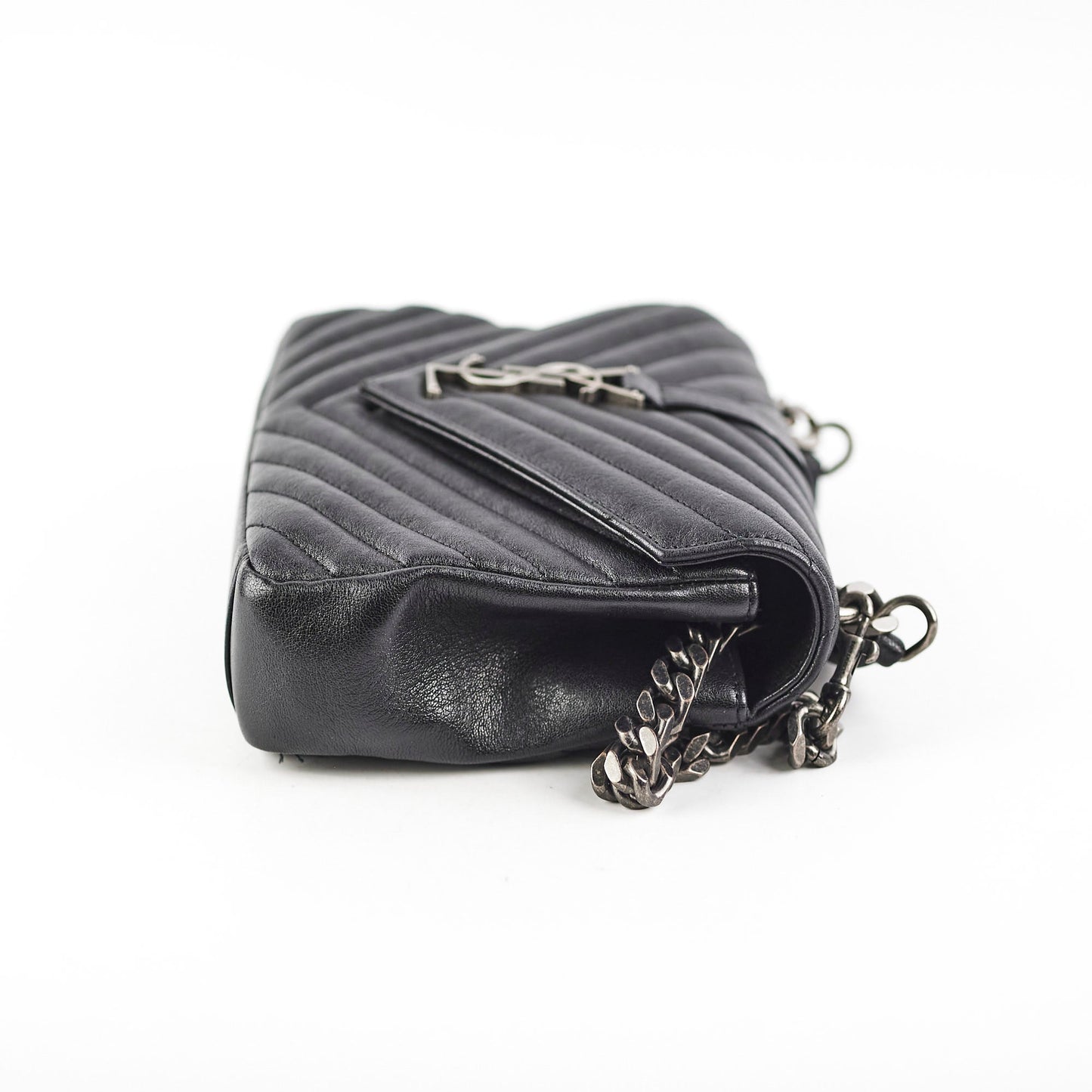Saint Laurent Medium College Black Bag