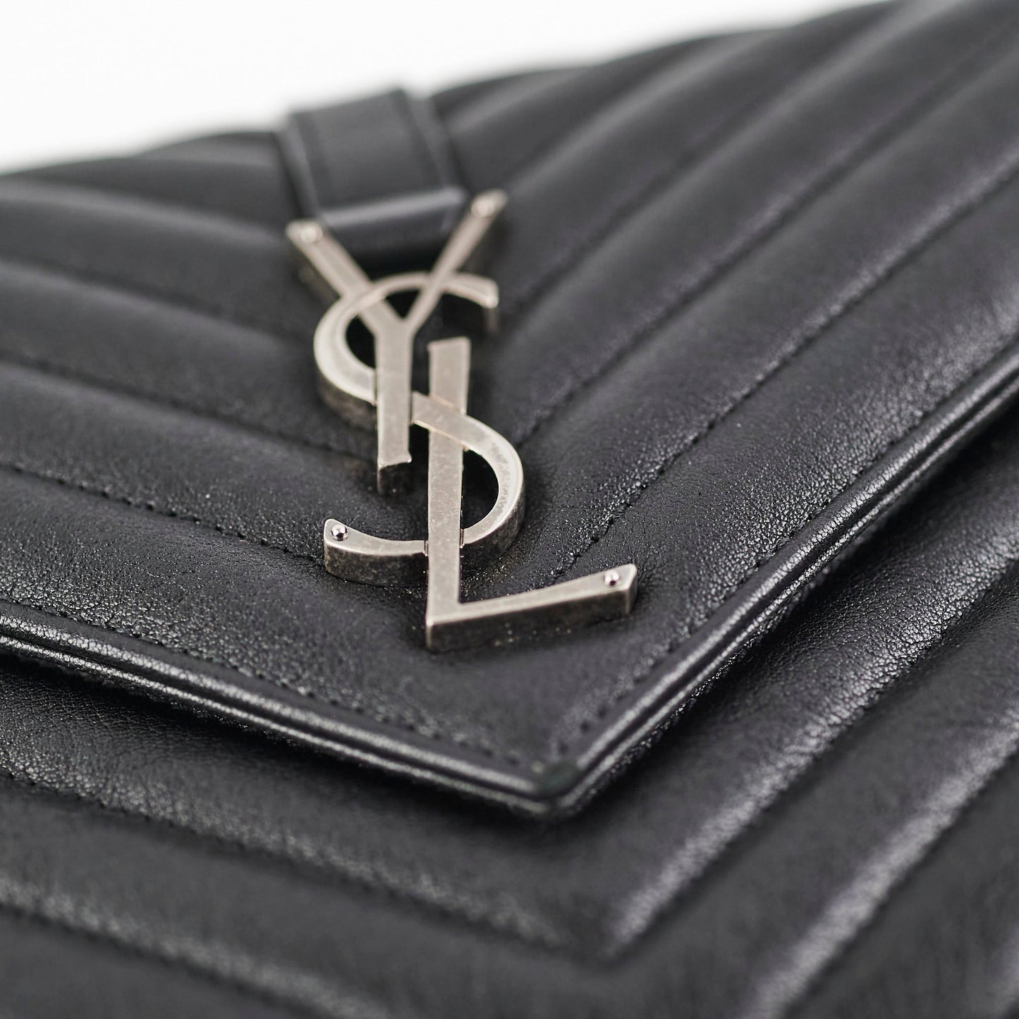 Saint Laurent Medium College Black Bag