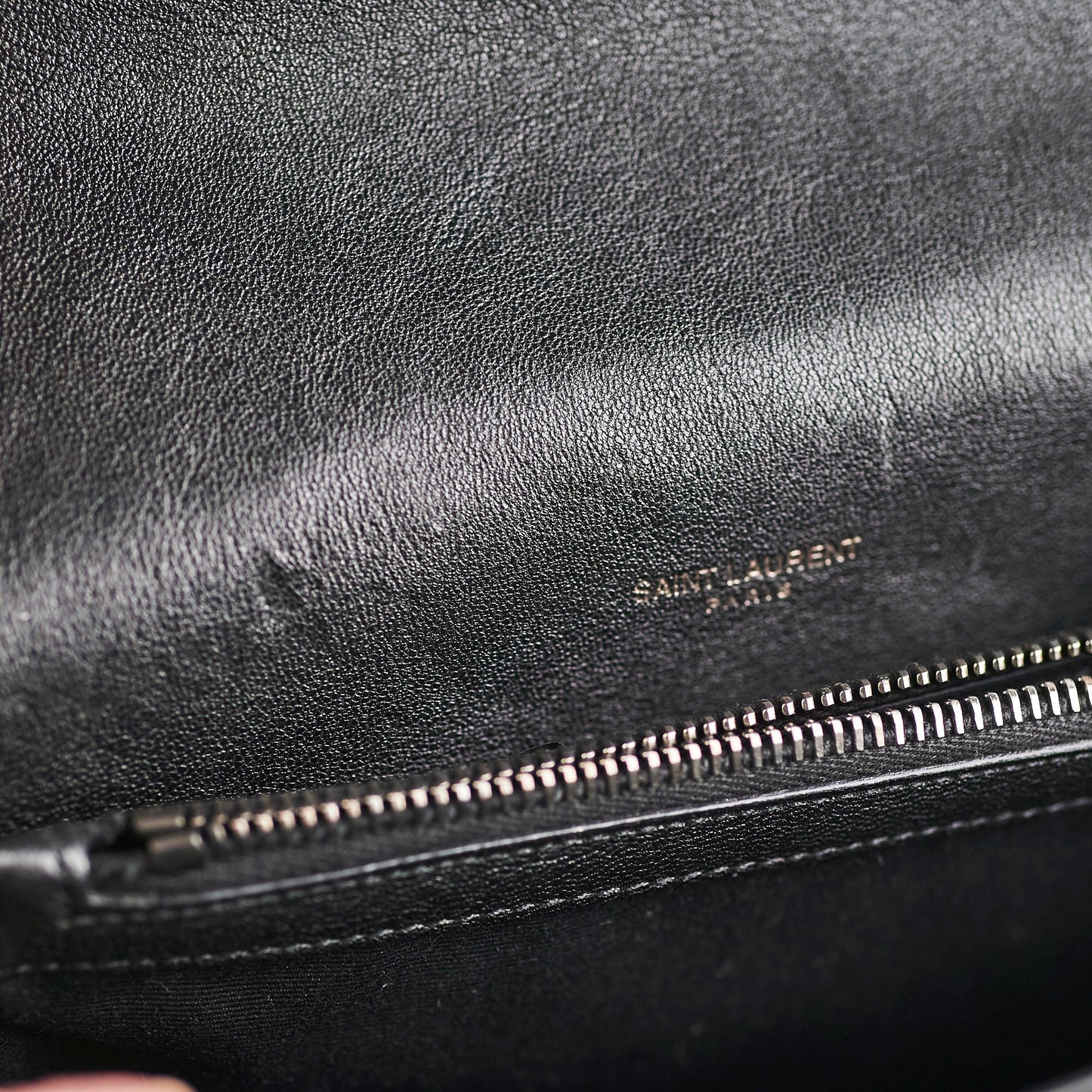 Saint Laurent Medium College Black Bag