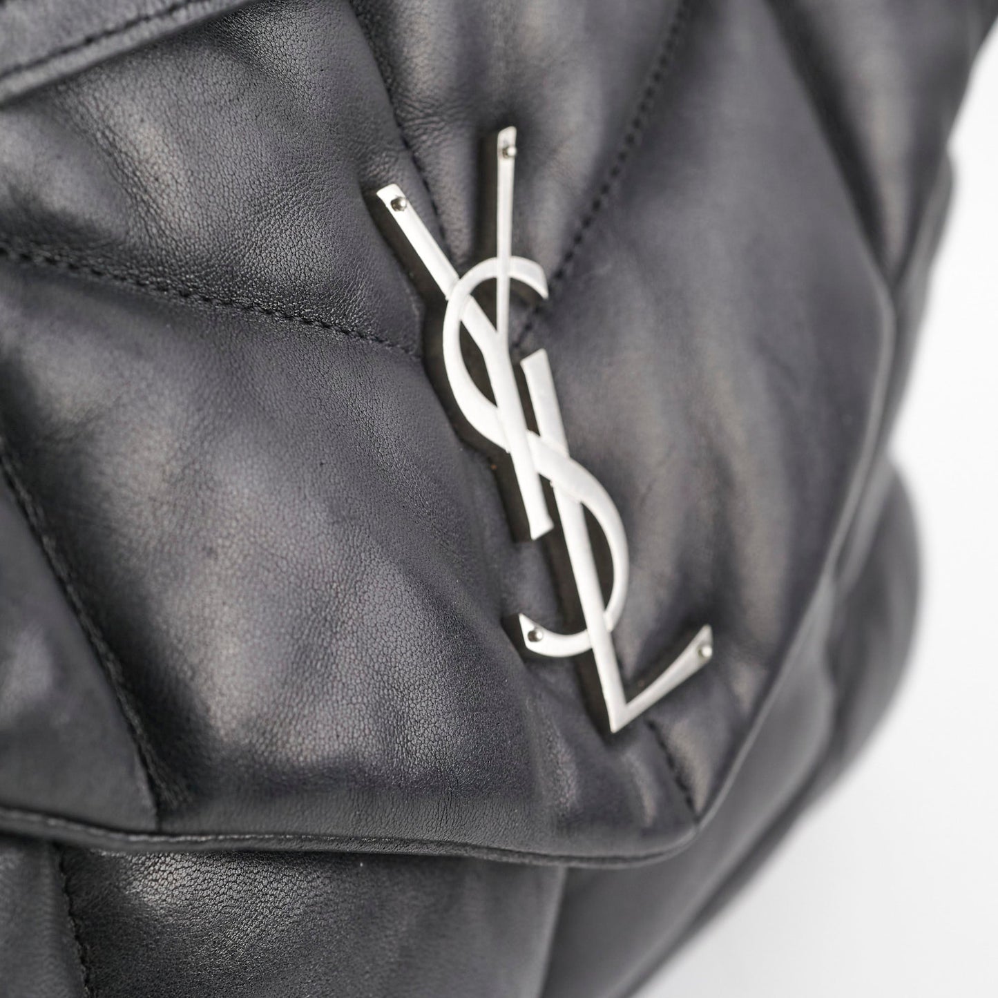 Saint Laurent Medium Puffer Black