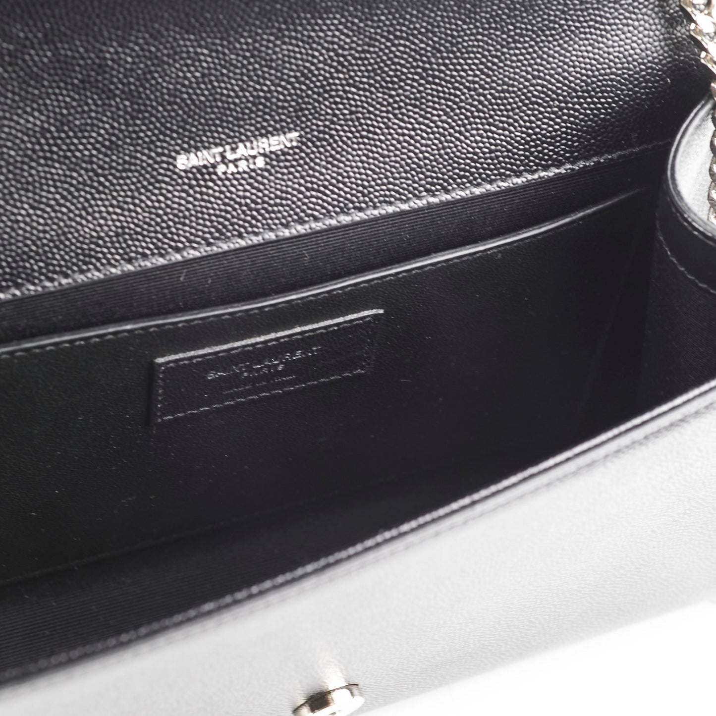 Saint Laurent Kate Chain Bag Black