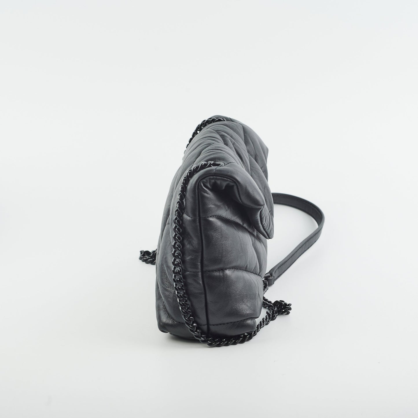 Saint Laurent So Black Toy Puffer Black
