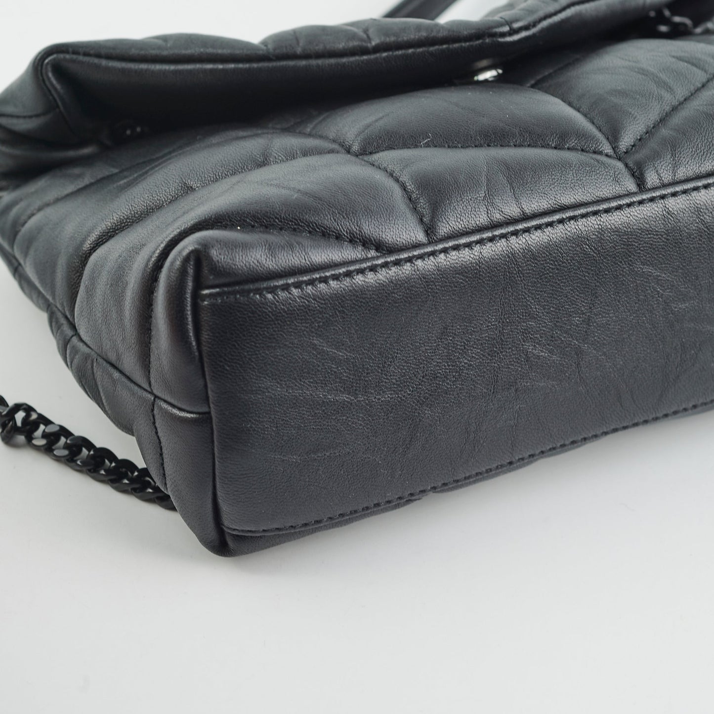 Saint Laurent So Black Toy Puffer Black