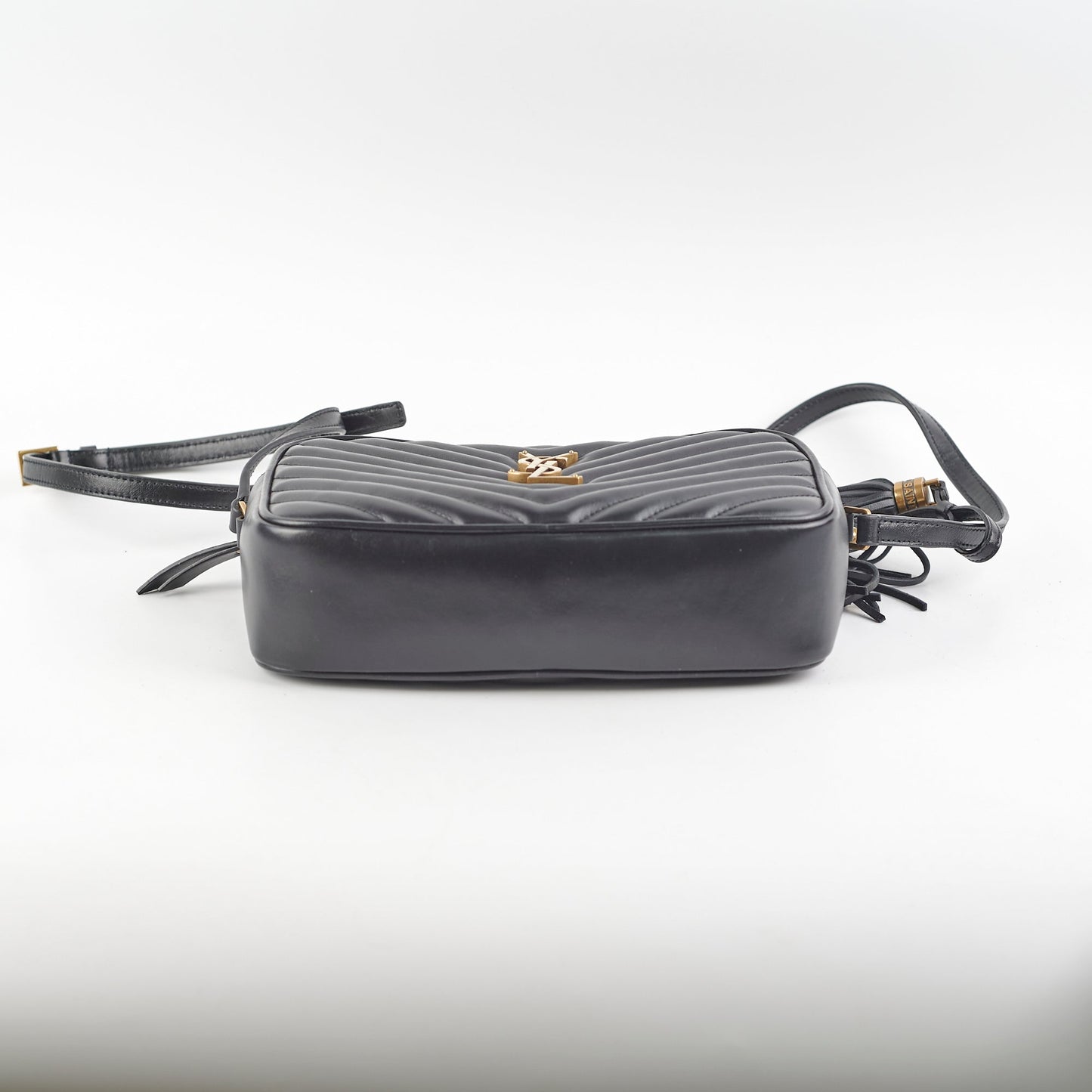 Saint Laurent Lou Camera Crossbody Bag Black