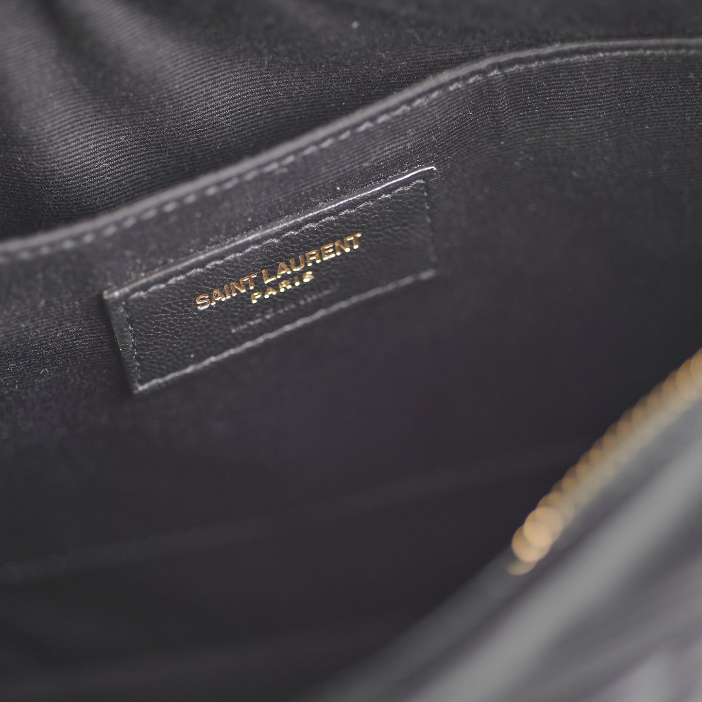 Saint Laurent Lou Camera Crossbody Bag Black