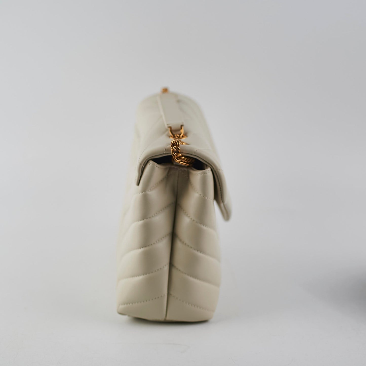 Saint Laurent Small Lou Lou Cream