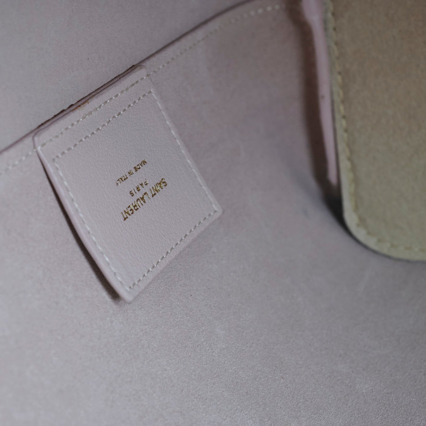 Saint Laurent East/West Shopping Tote Pink