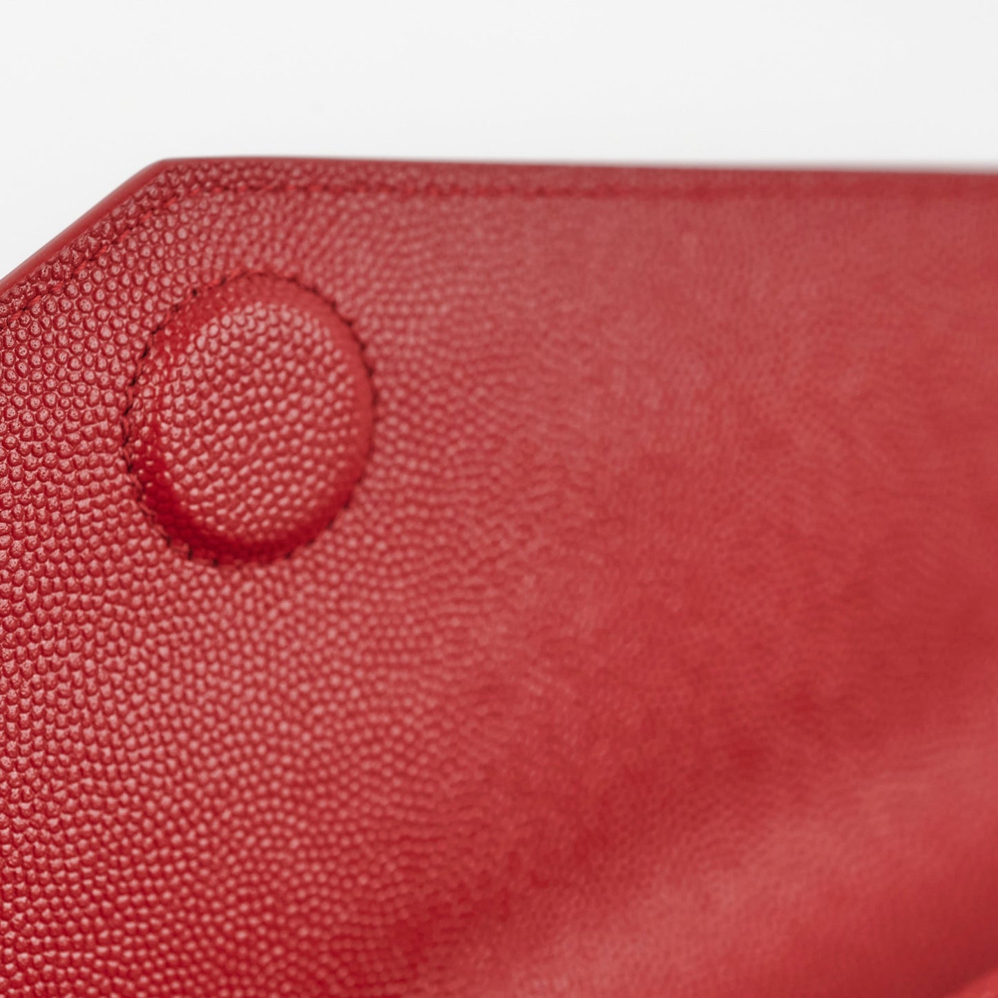 Saint Laurent Uptown Clutch Red