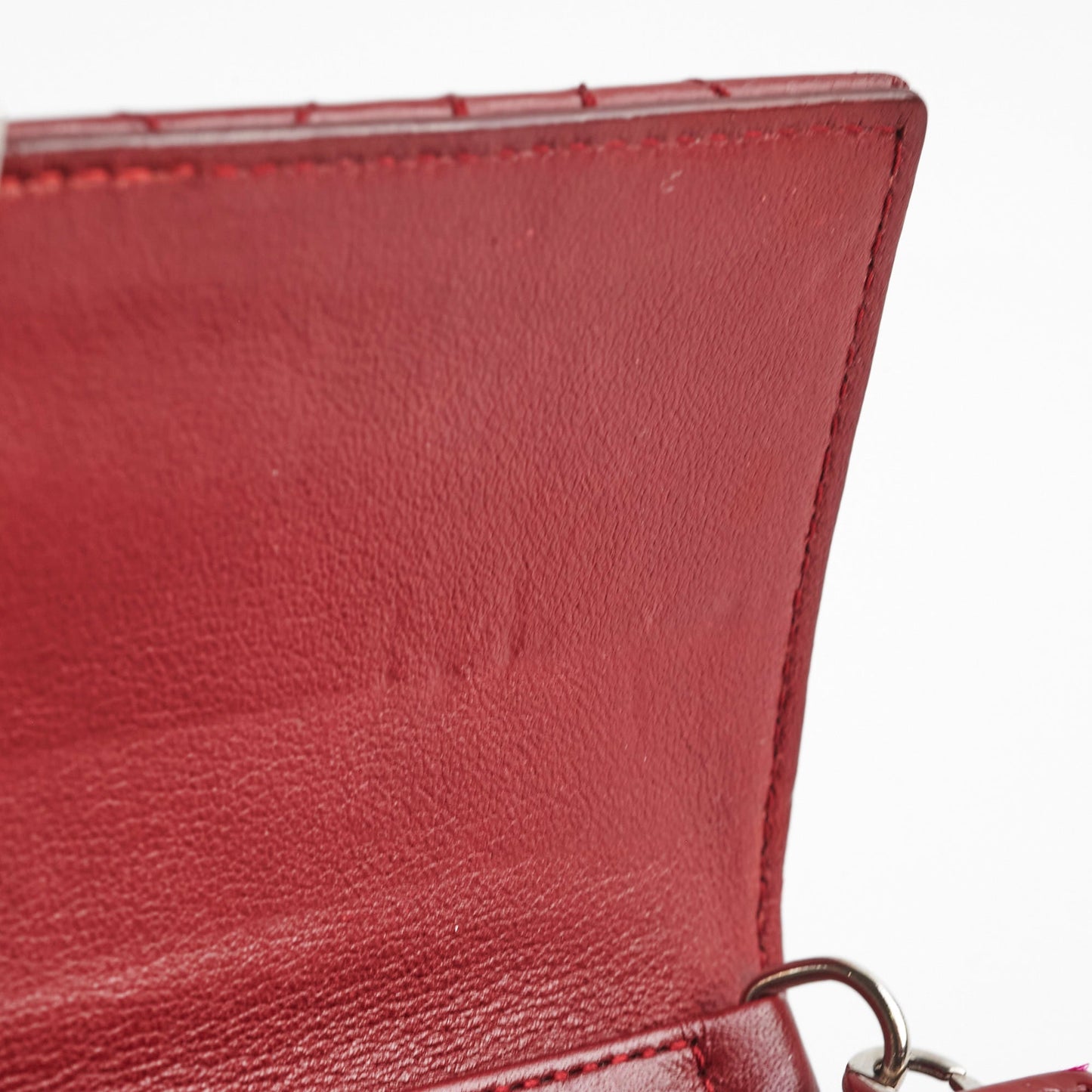 Christian Dior Red Patent Wallet