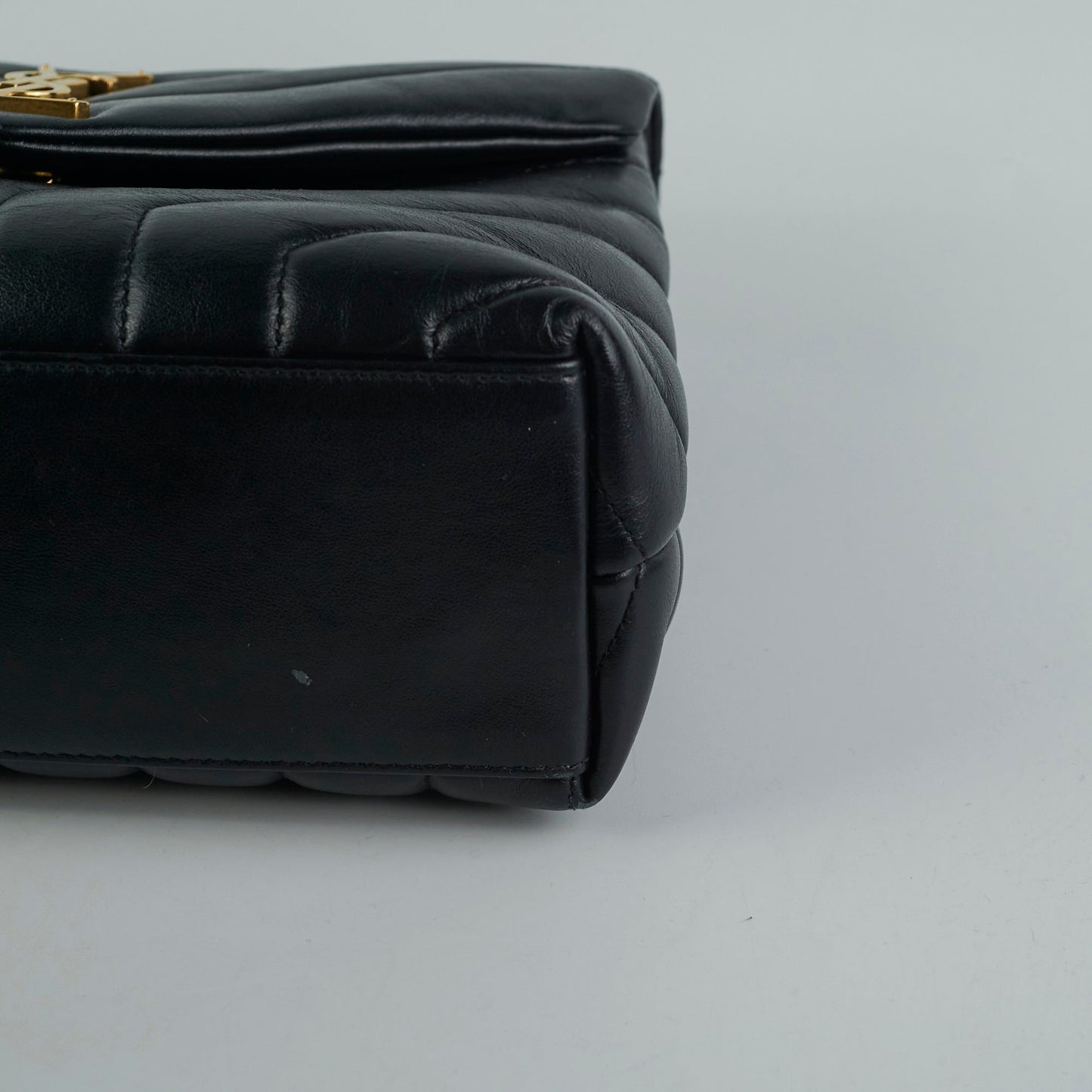 Saint Laurent Small Lou Lou Black Shoulder Bag