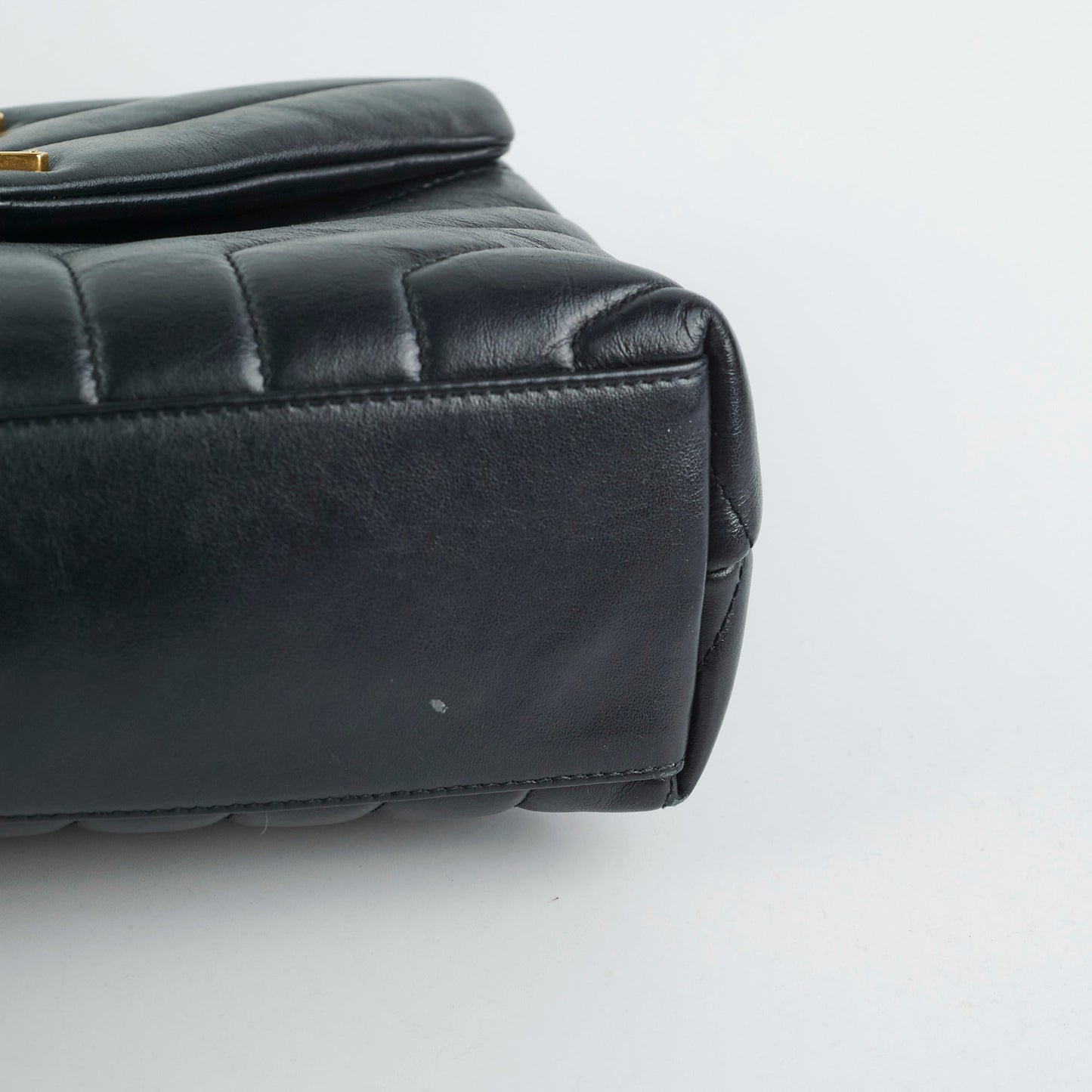 Saint Laurent Small Lou Lou Black Shoulder Bag