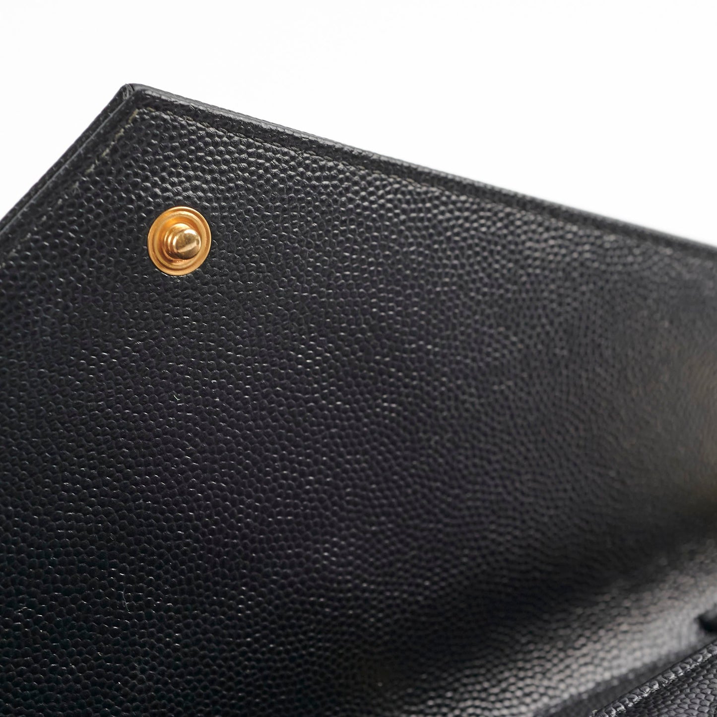 Saint Laurent Cassandre Wallet on Chain WOC Black