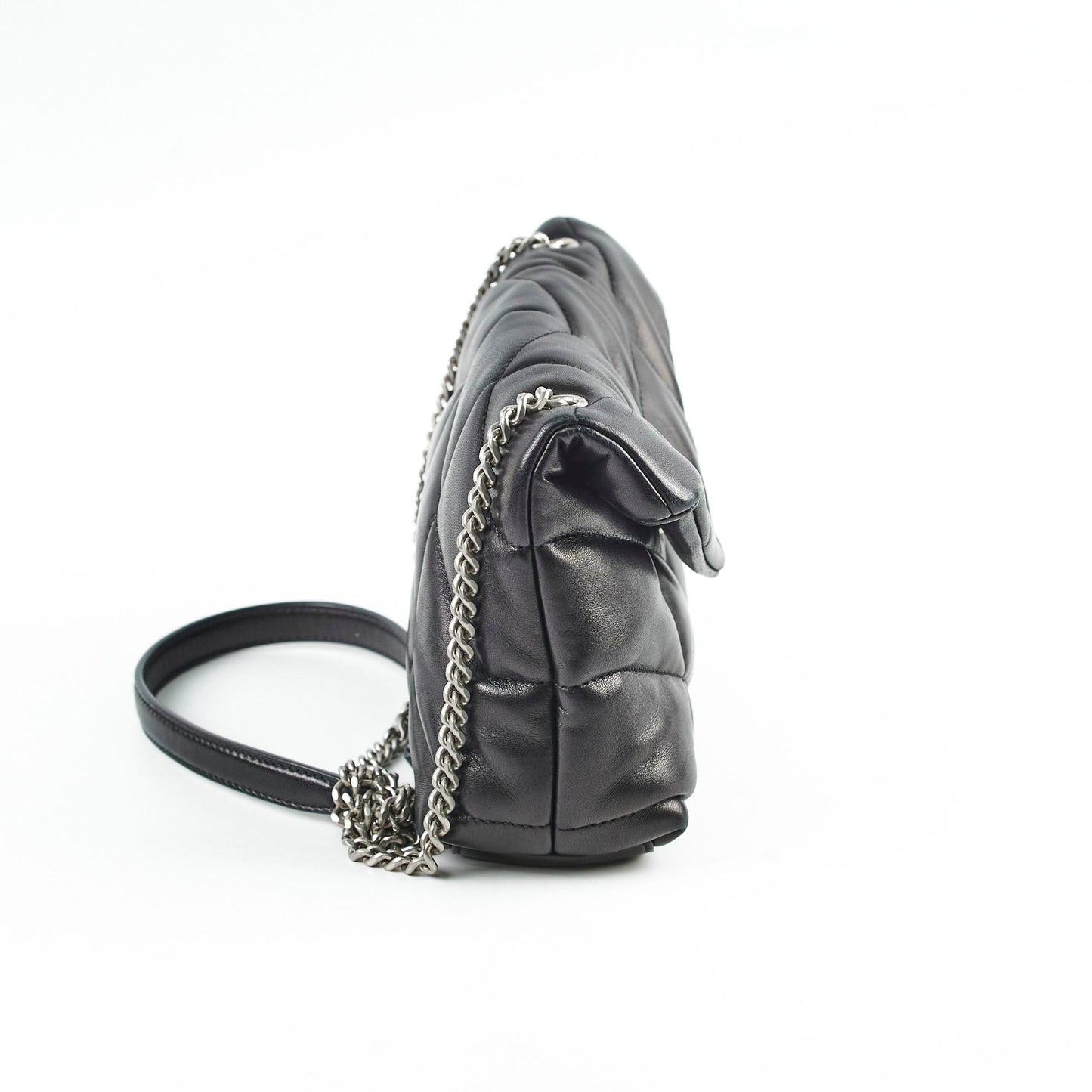Saint Laurent Toy Puffer Bag Black