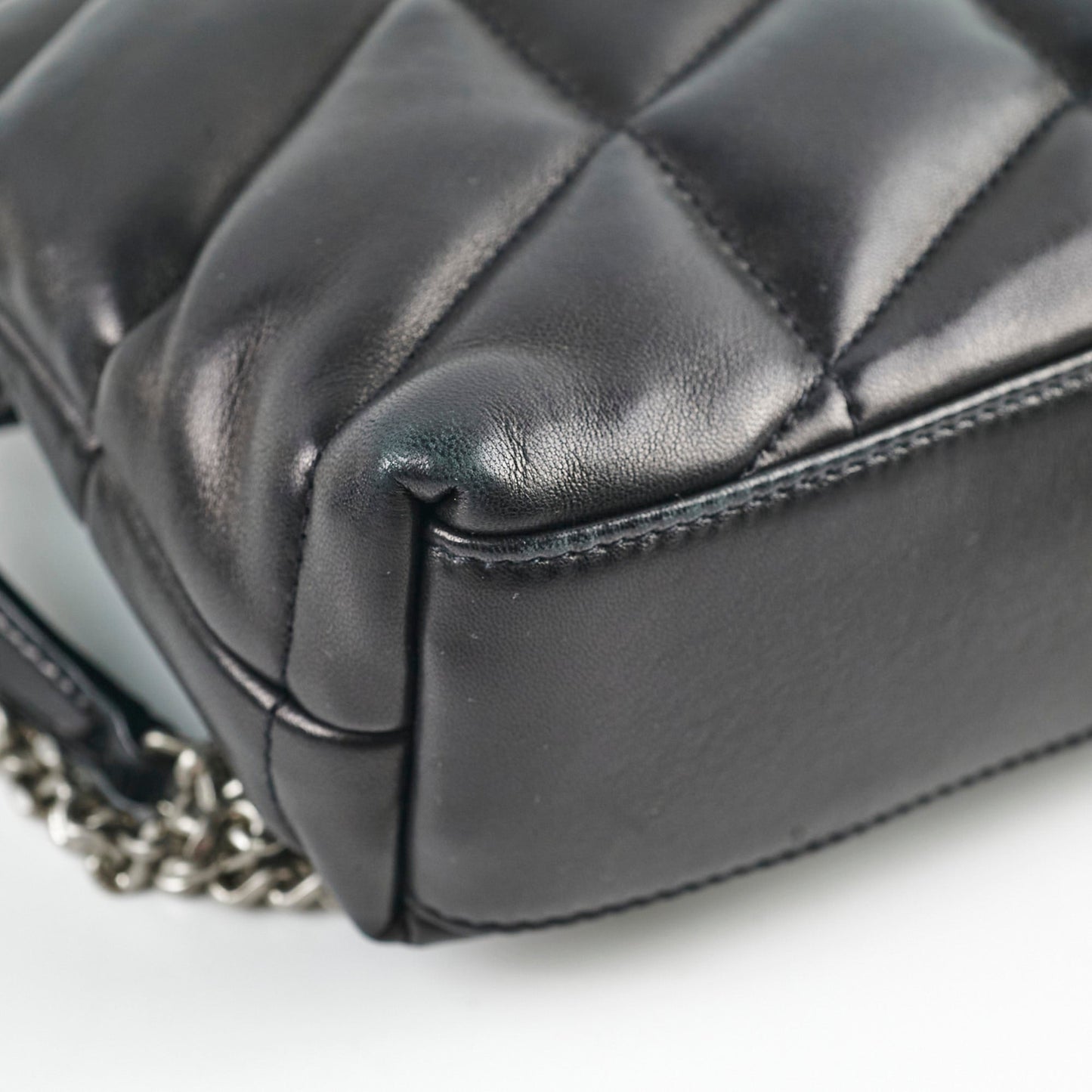Saint Laurent Toy Puffer Bag Black
