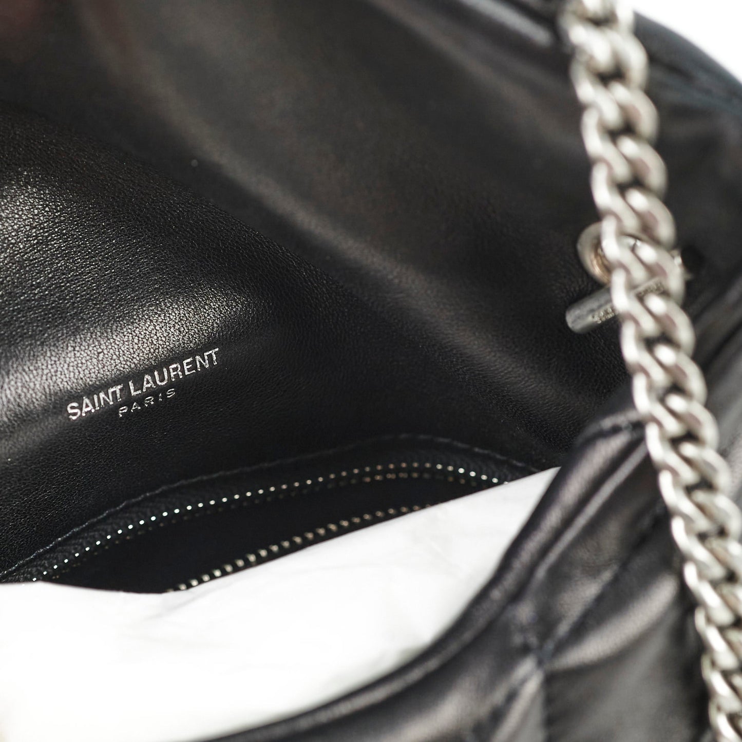 Saint Laurent Toy Puffer Bag Black