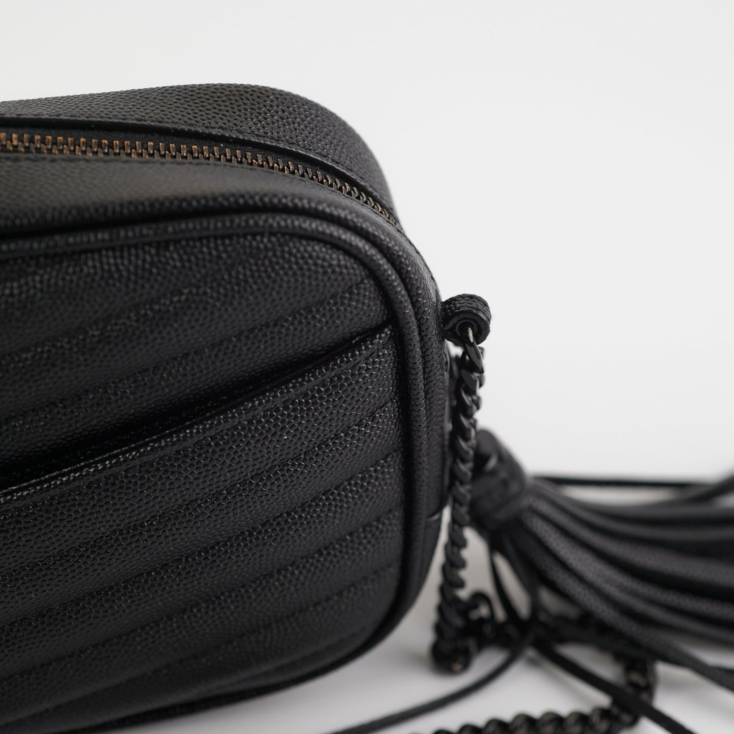 Saint Laurent Mini Lou Camera Bag So Black