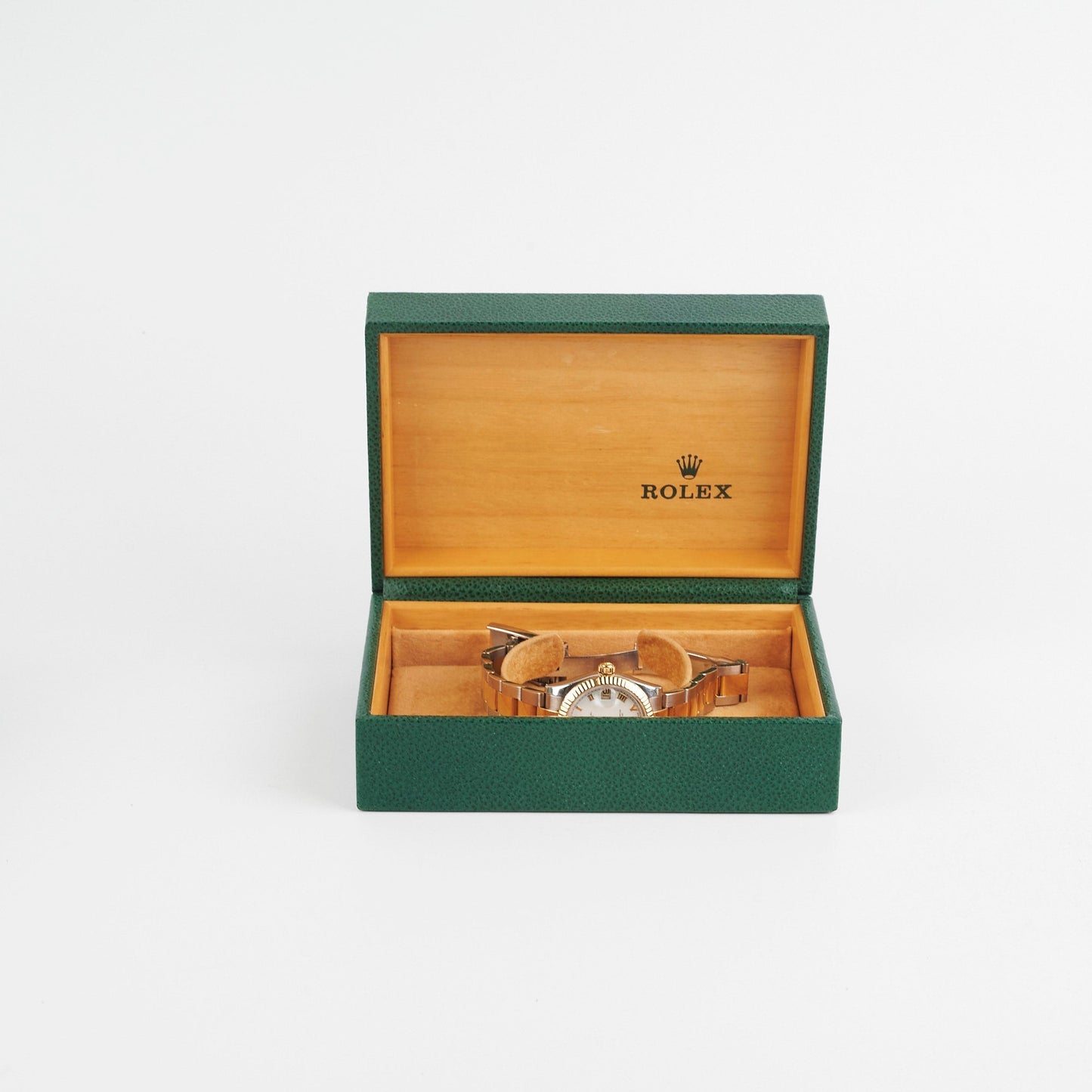 Rolex Oyster Perpetual Datejust 31mm White Dial Watch 2008 (178273)