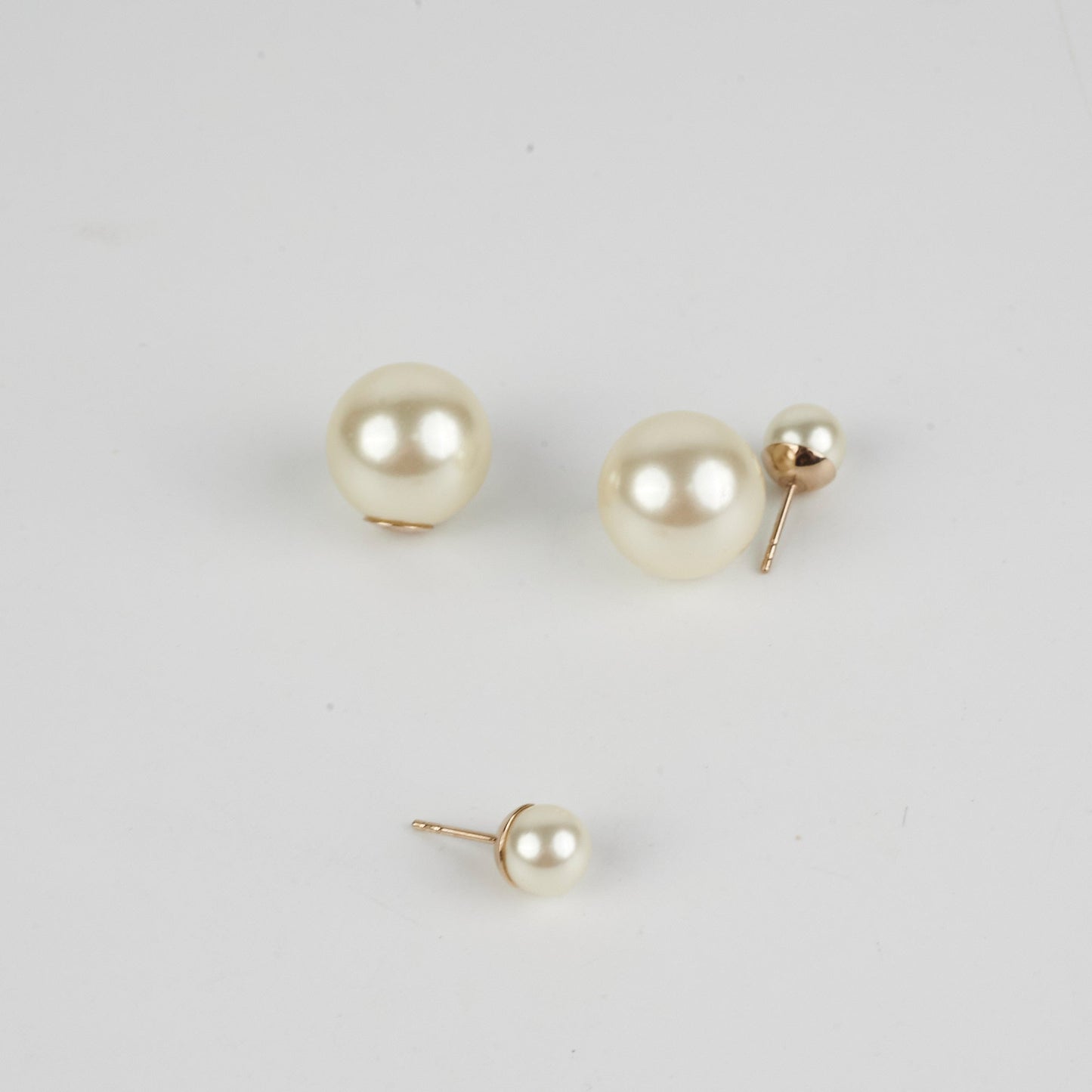 Christian Dior Tribales Pearl Earrings Costume Jewellery