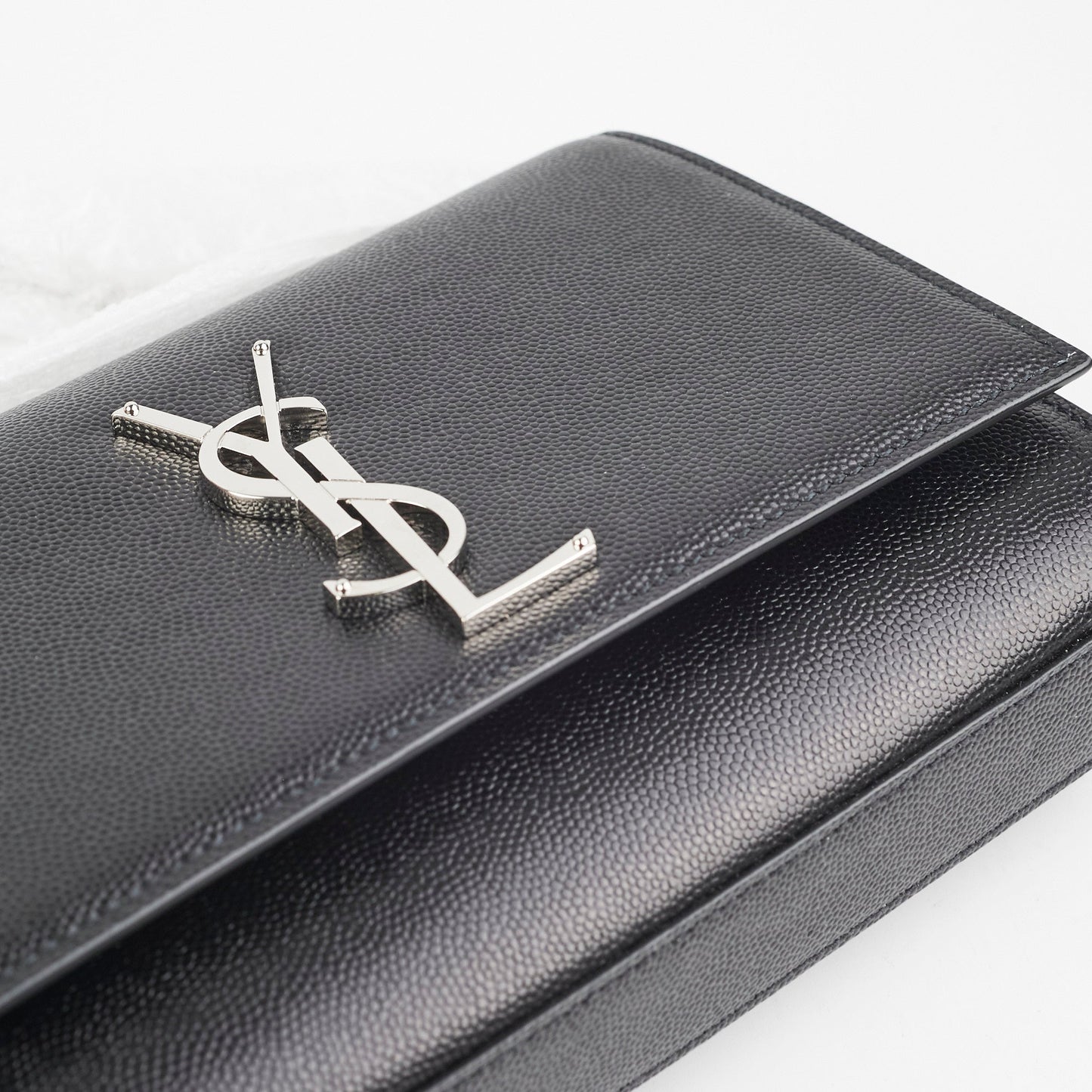 Saint Laurent Small Kate Chain Black