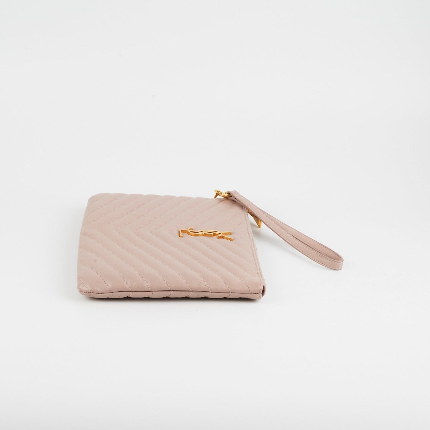 Saint Laurent Pink Cassandre Pouch