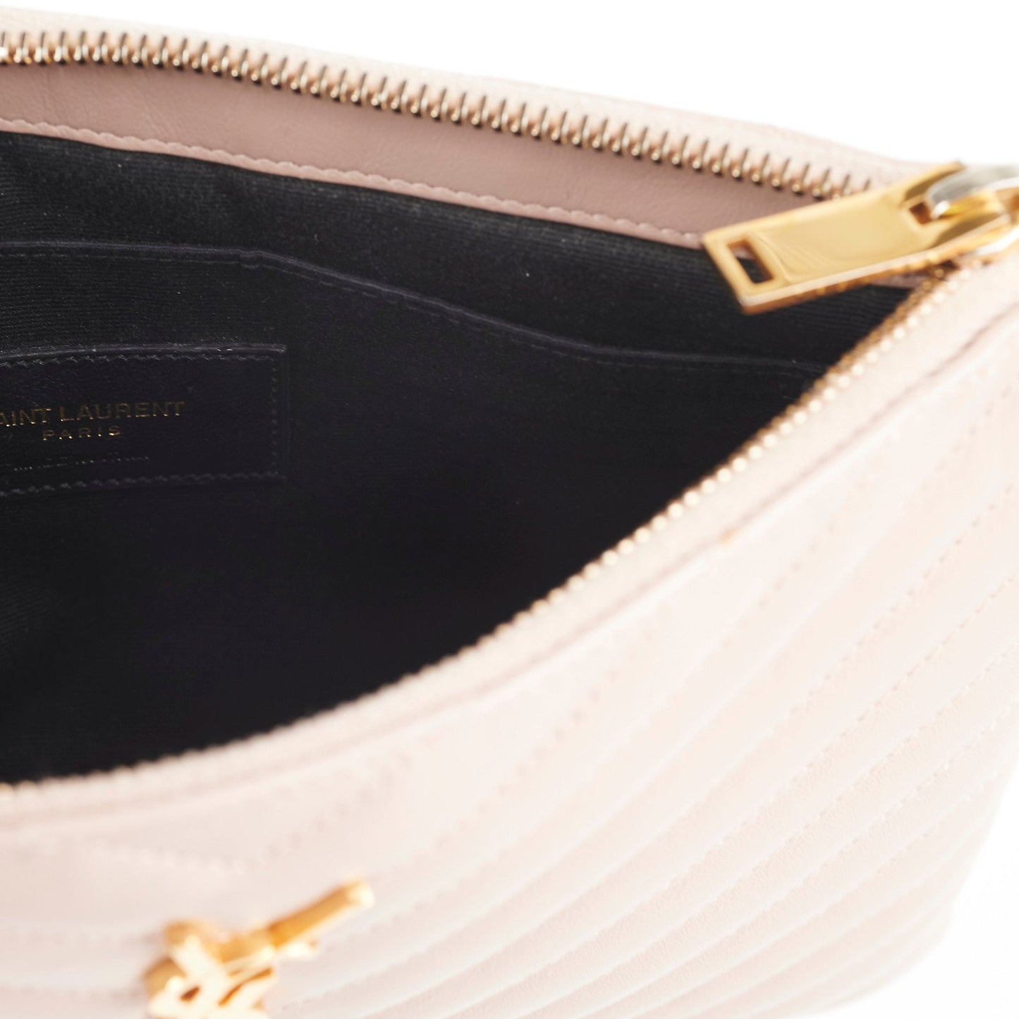 Saint Laurent Pink Cassandre Pouch