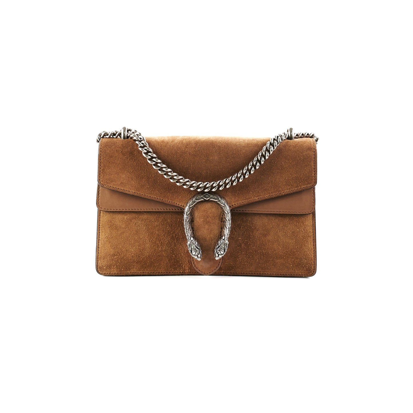Gucci Dionysus Medium Brown Suede Bag