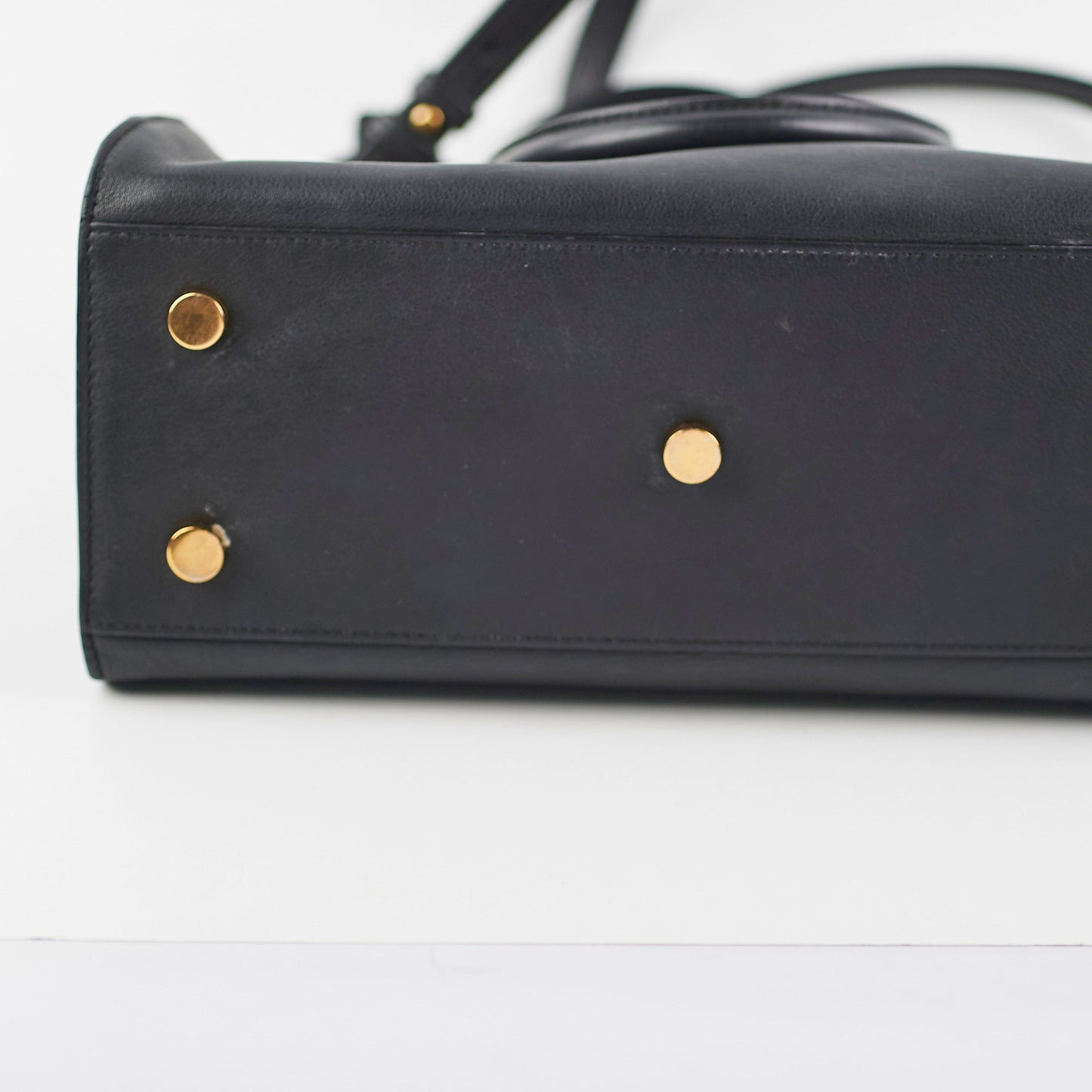 Saint Laurent Toy Cabas Black Shoulder Bag