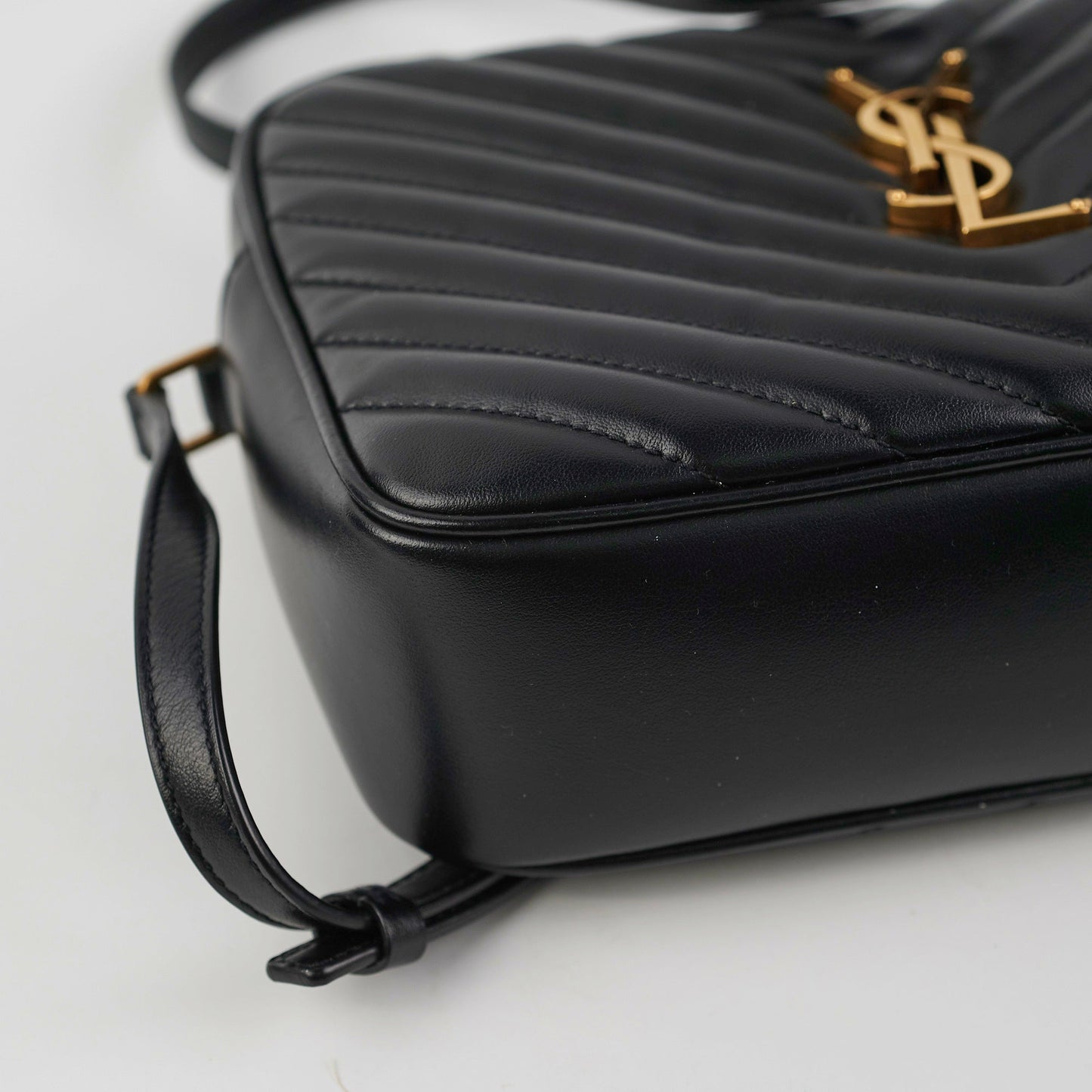 Saint Laurent Lou Black Camera Bag