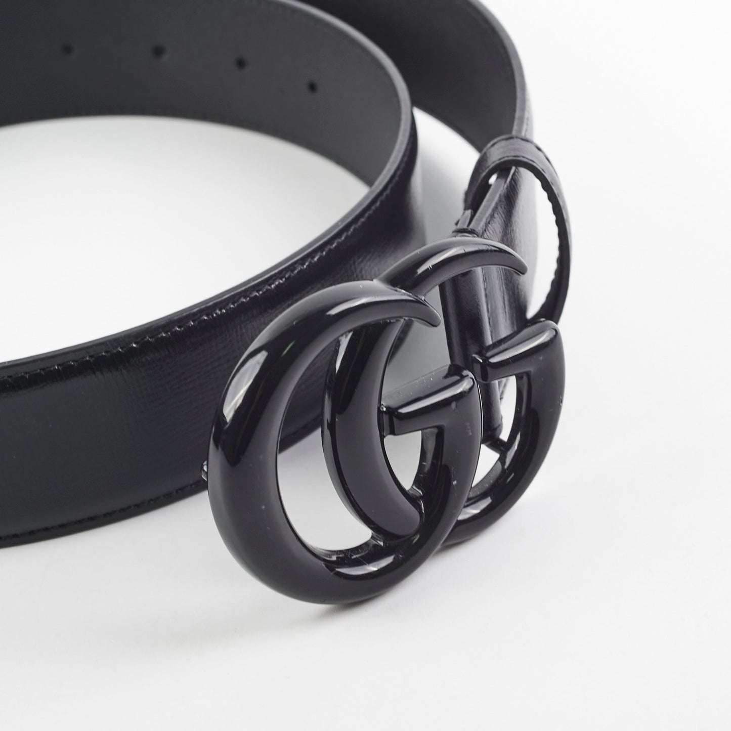 Gucci Marmont So Black Men Belt 100cm